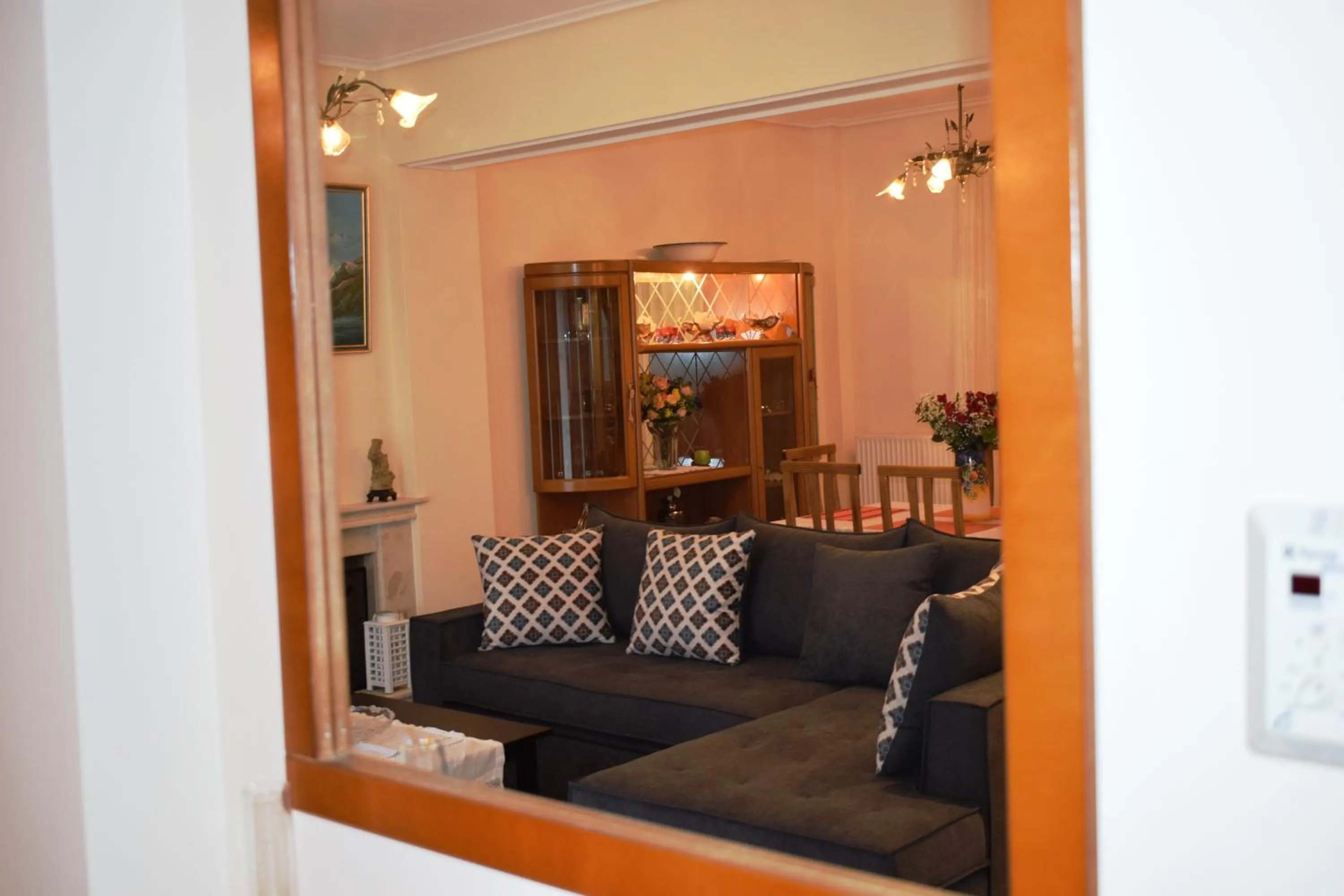 Living room in Casa de Calma