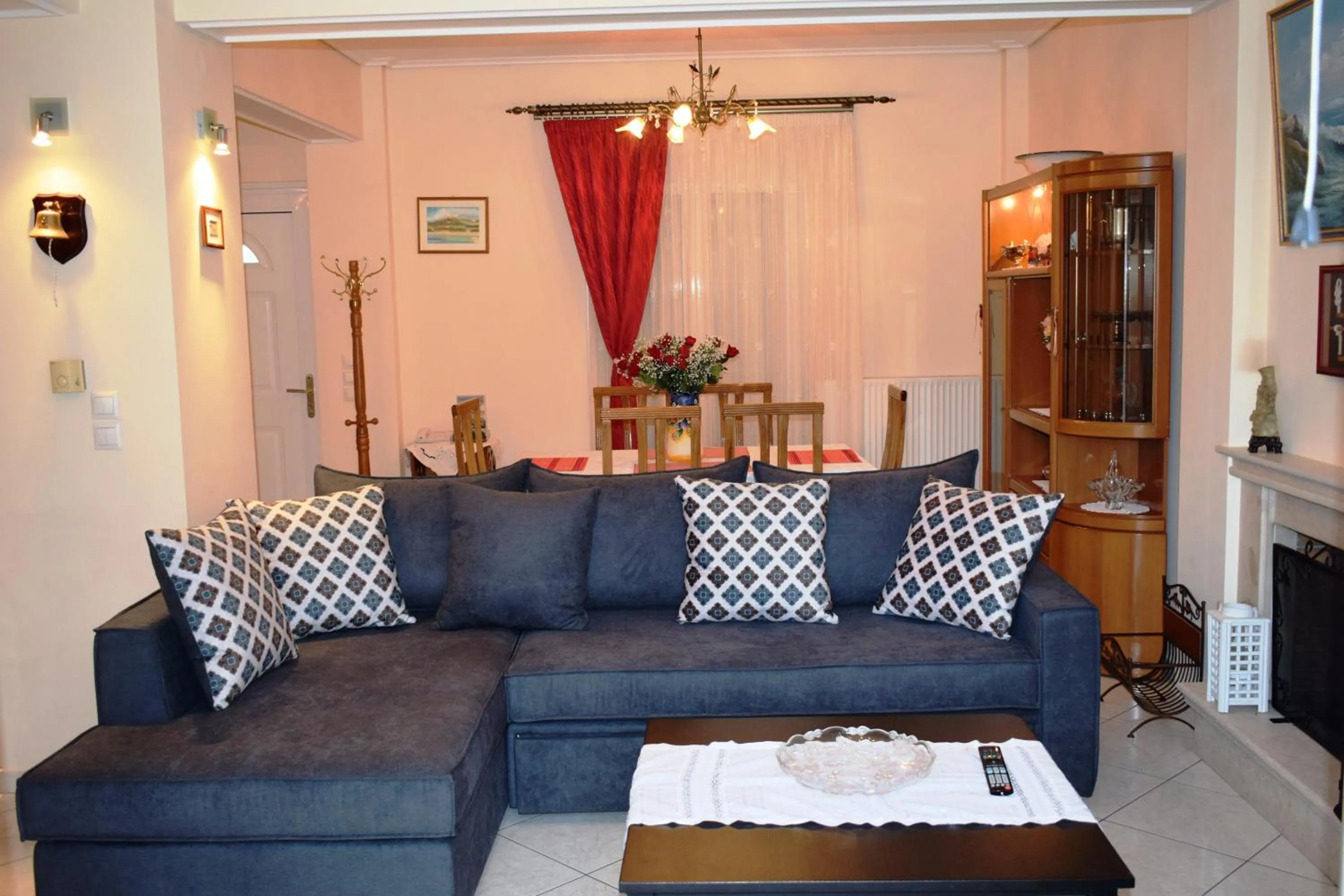 Seating area in Casa de Calma