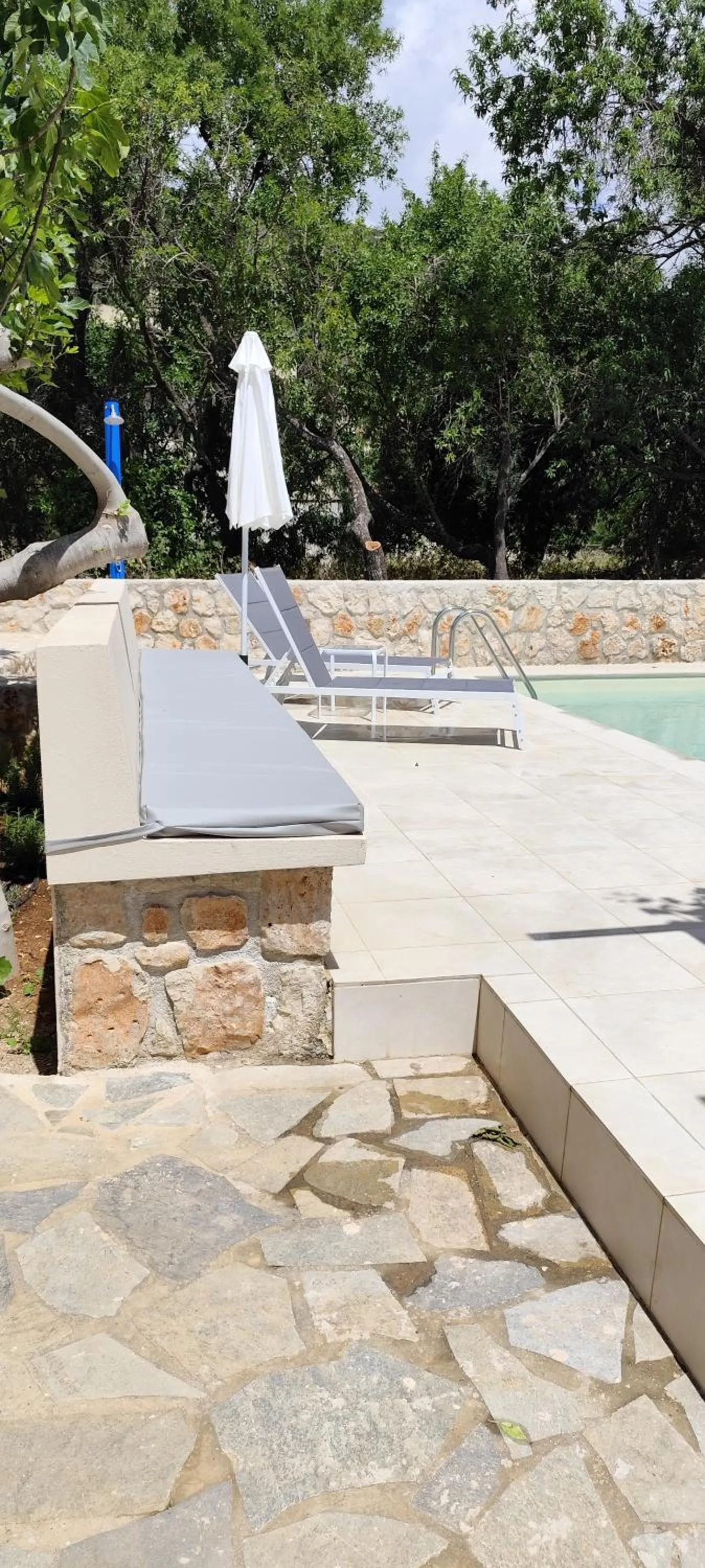 Pool view in Casa de Calma