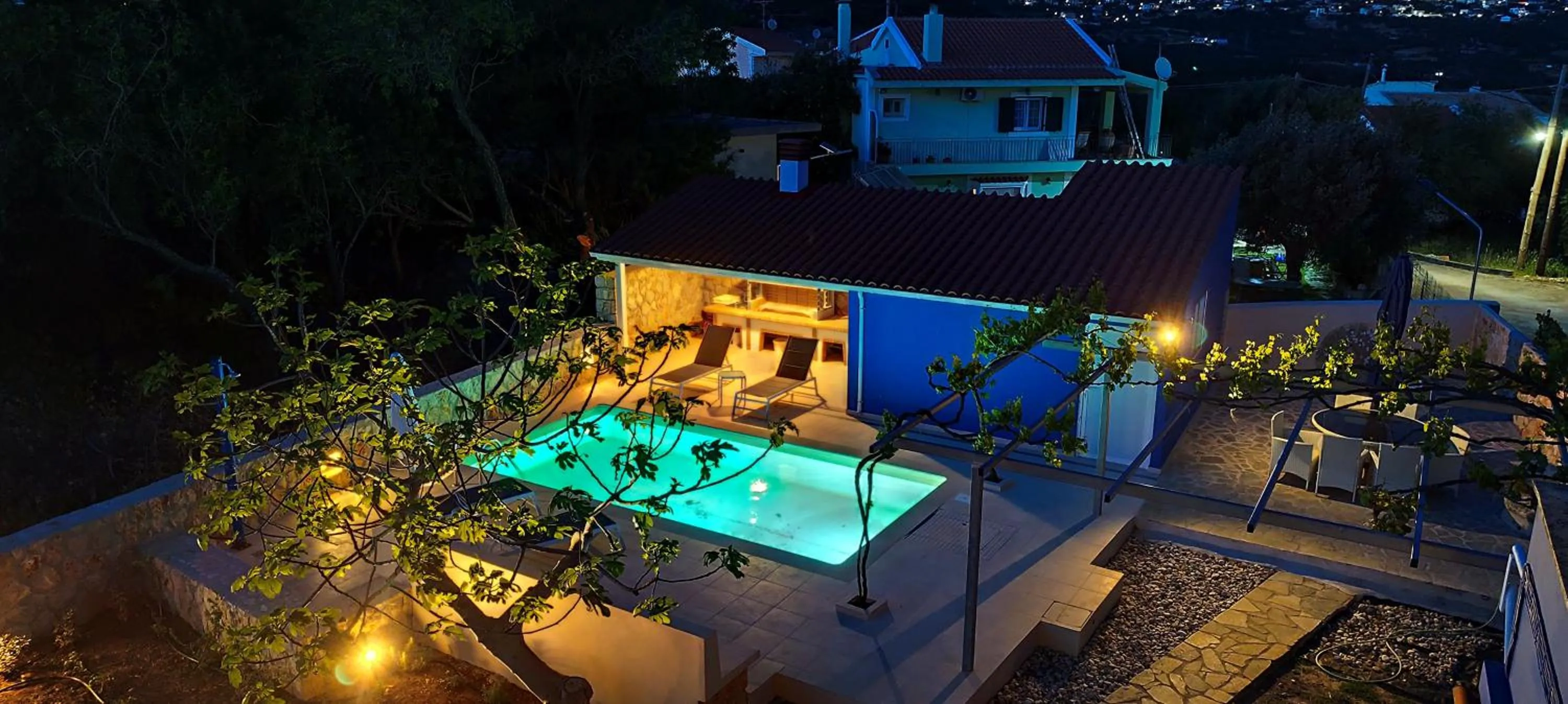 Swimming pool in Casa de Calma