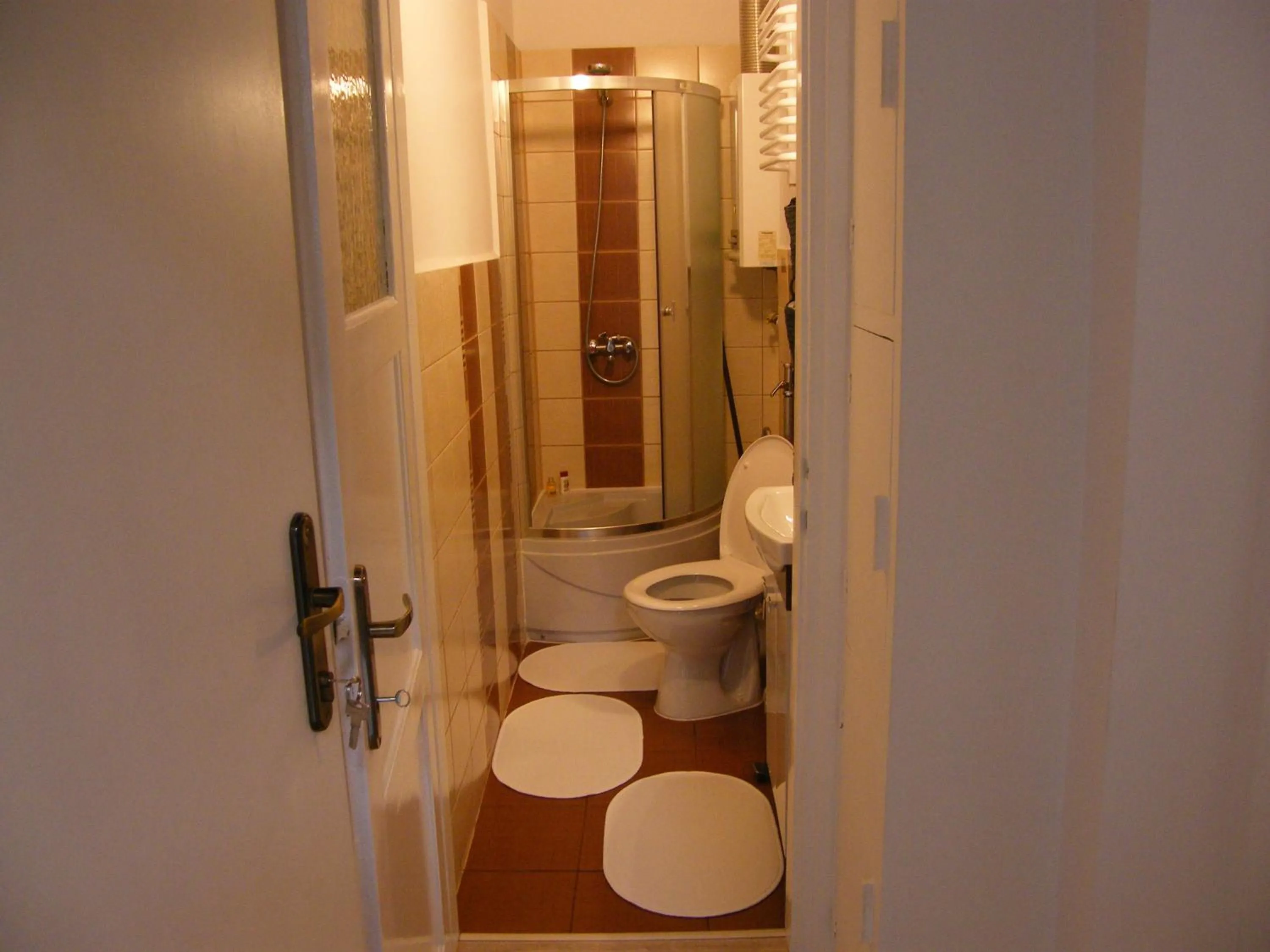 Shower in Apartament Jagielloński
