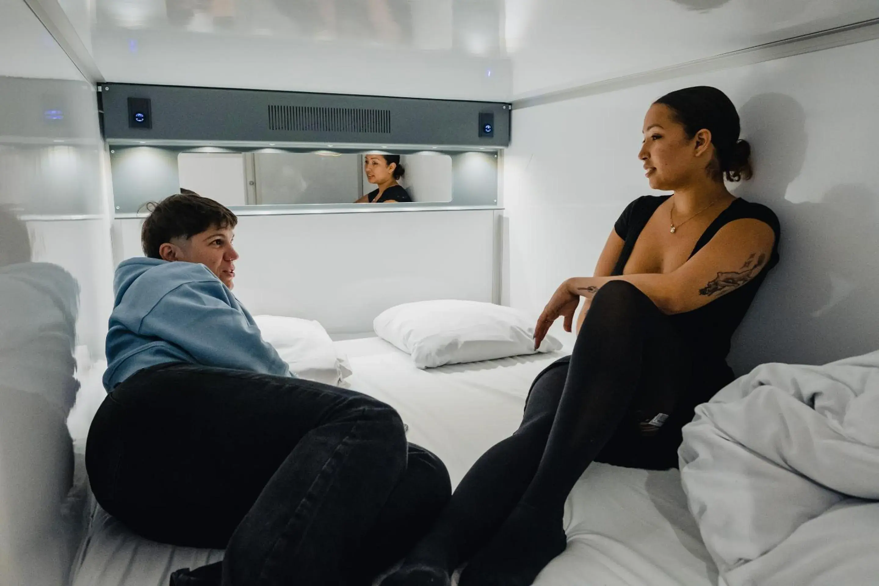 group of guests, Bed in Capsule Hotel Nyhavn63 group of guests, Bed in Capsule Hotel Nyhavn63