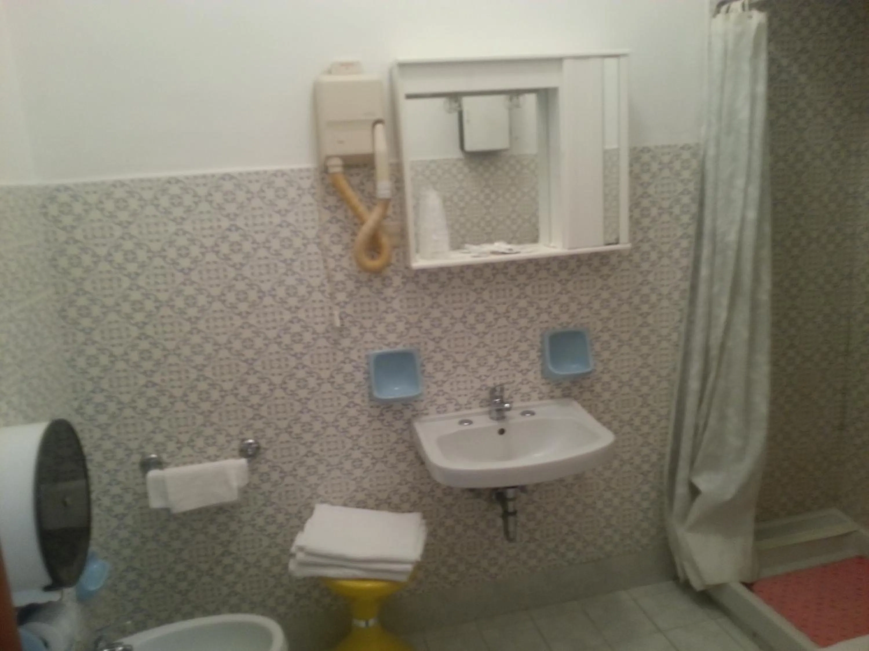 Toilet in Hotel Ristorante Stella