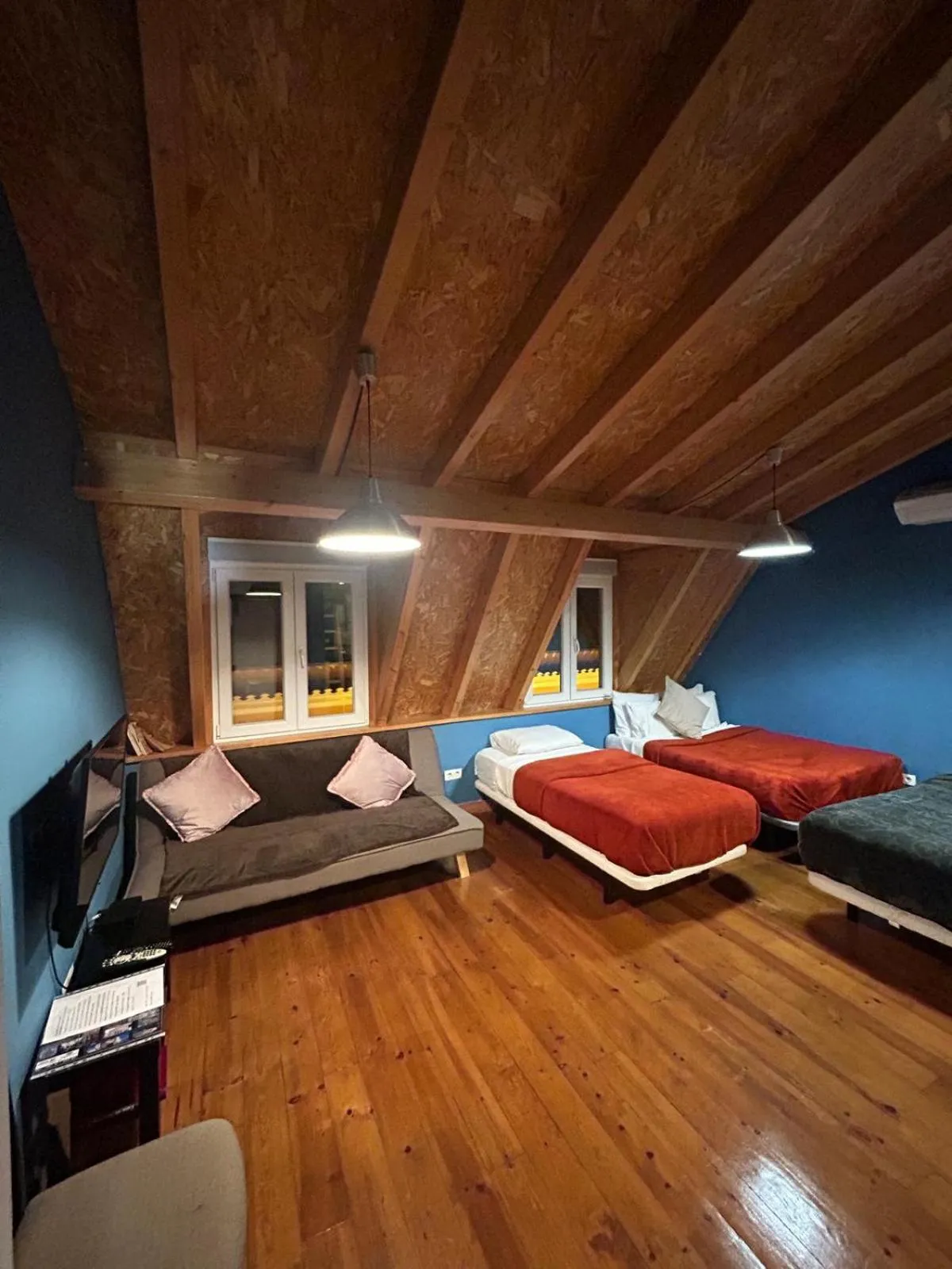 Bed in Sao Jorge Apartments & Suites