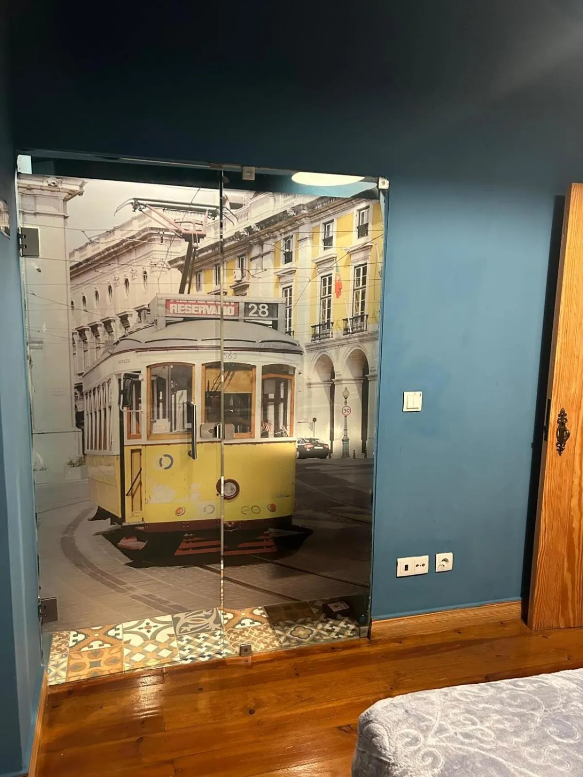 Toilet in Sao Jorge Apartments & Suites
