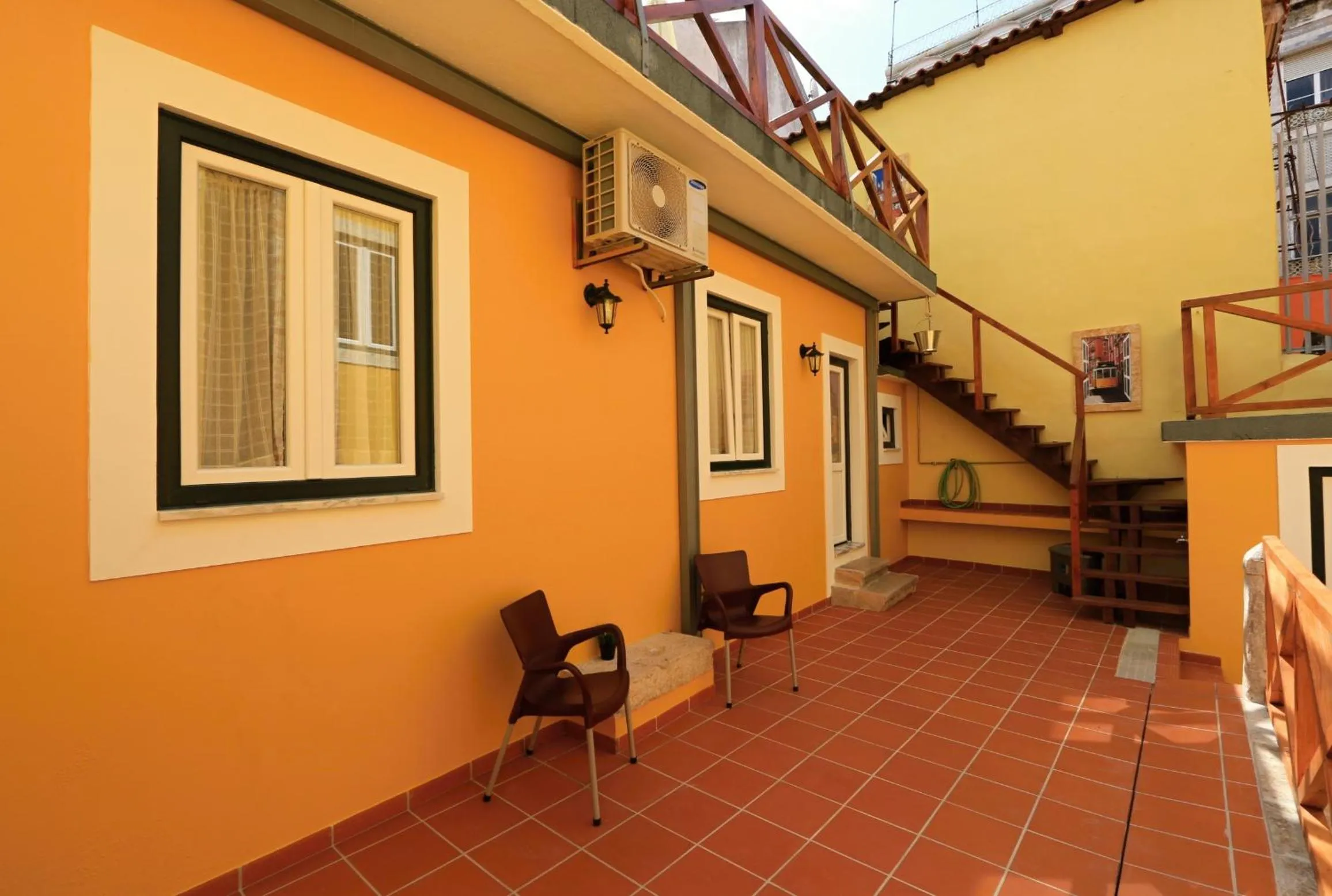 Patio in Sao Jorge Apartments & Suites