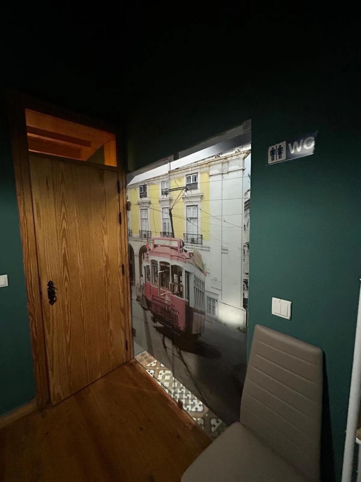 Toilet in Sao Jorge Apartments & Suites