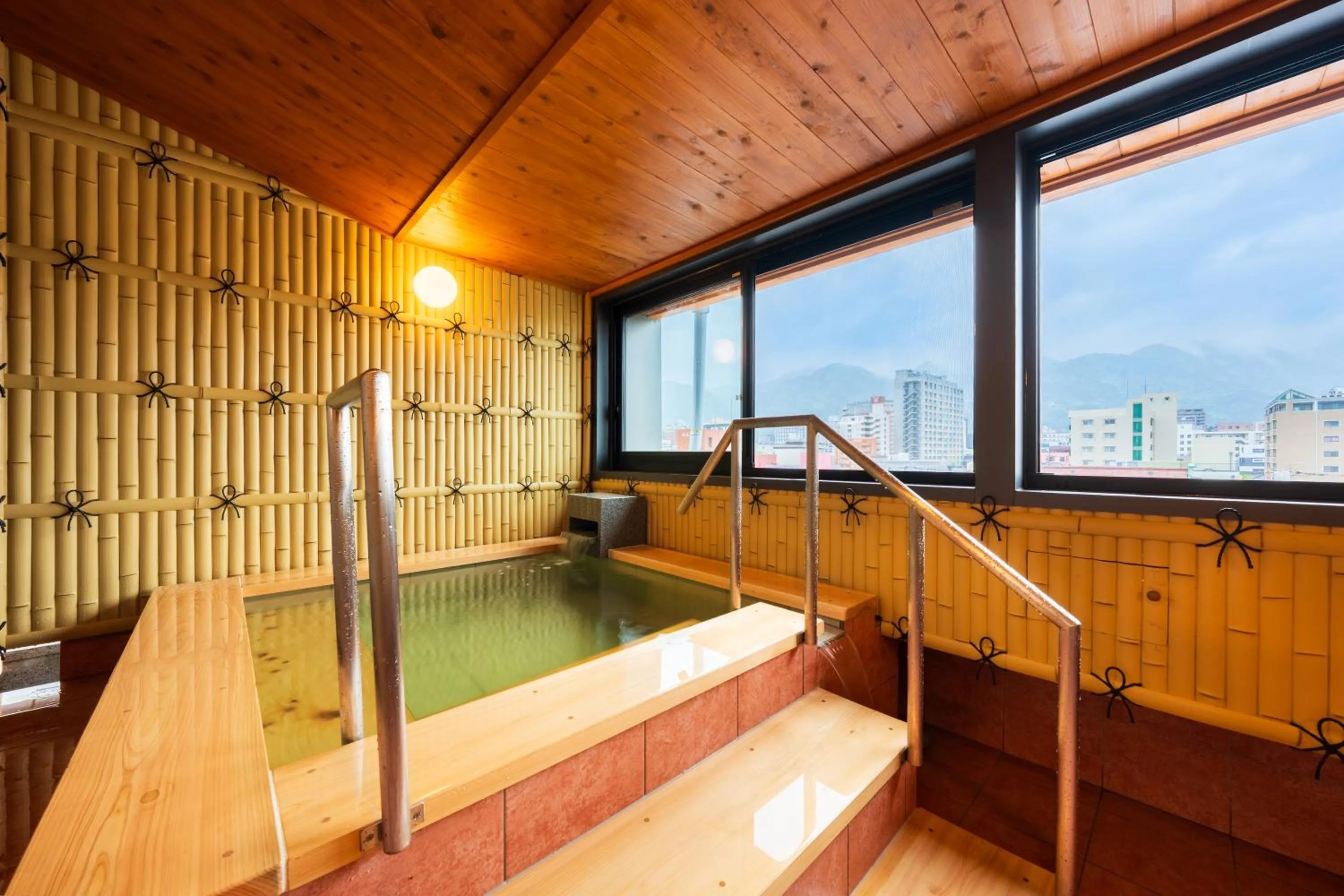 Bathroom in BeppuOnsen Hotel Sansenkaku