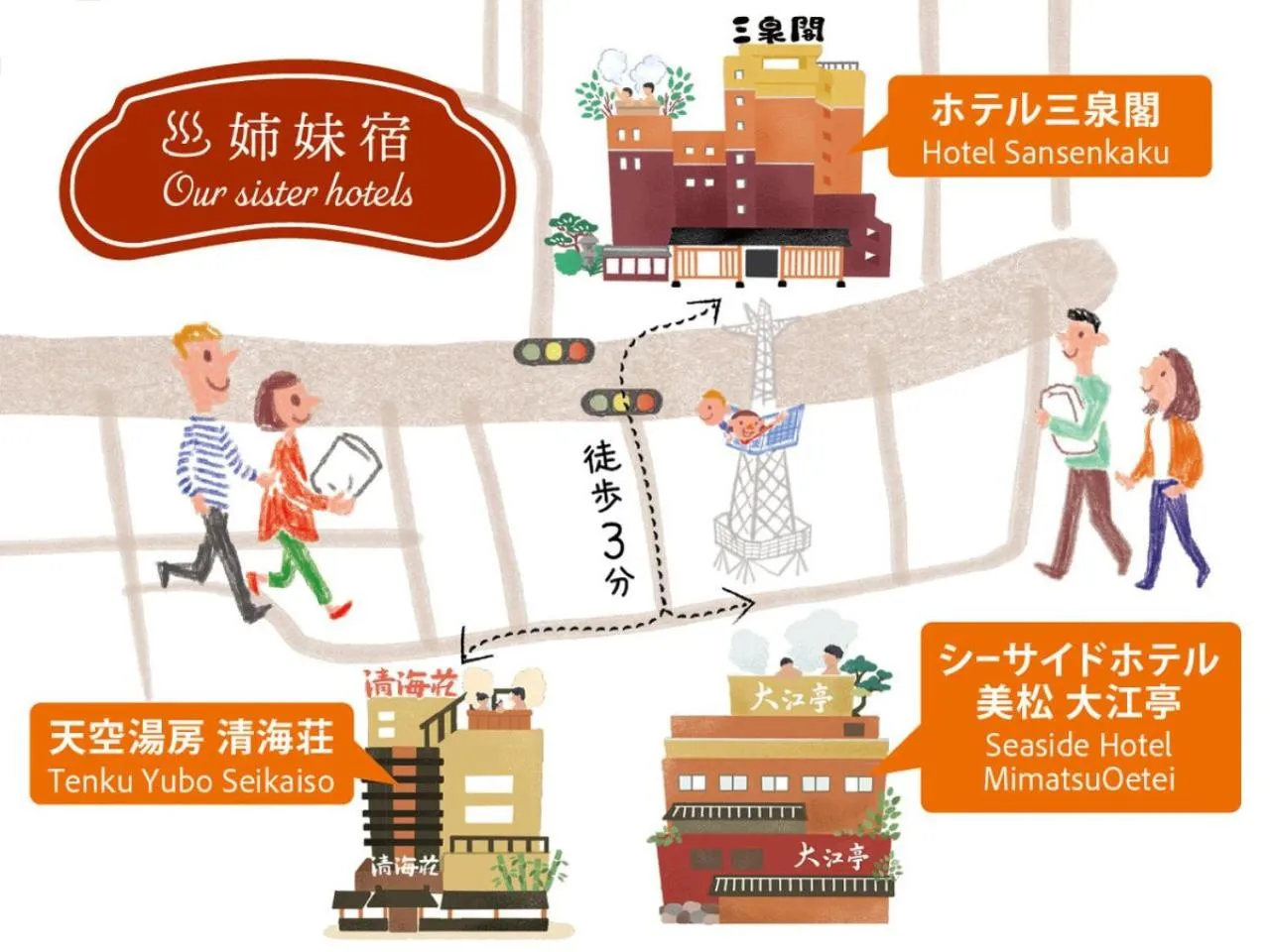 BeppuOnsen Hotel Sansenkaku