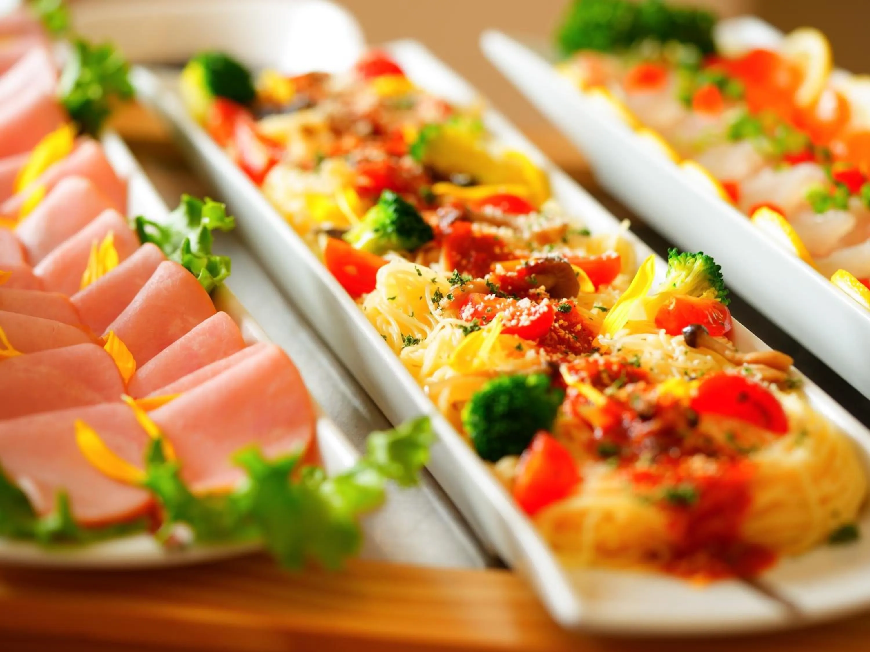 Breakfast in BeppuOnsen Hotel Sansenkaku