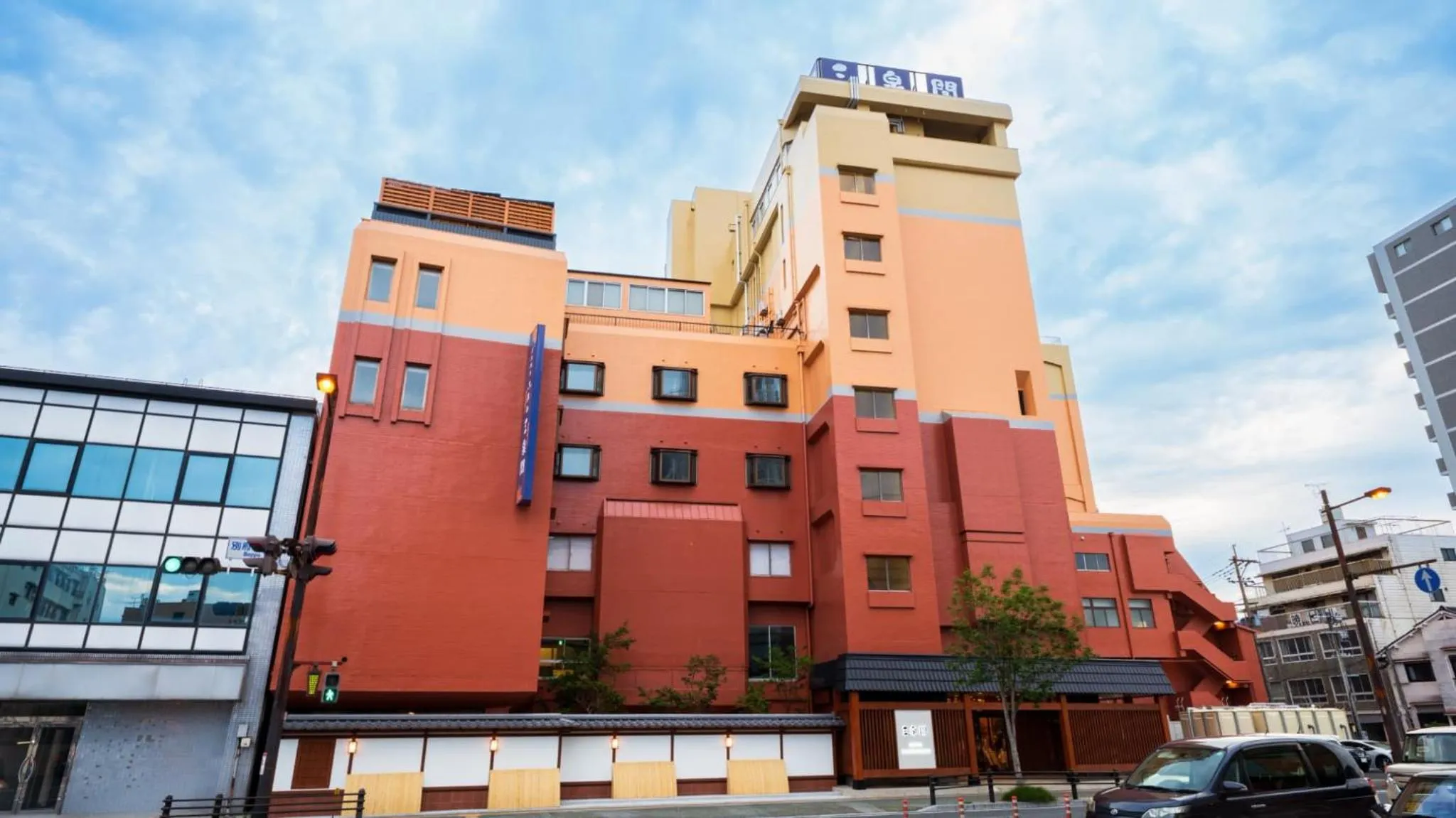 Property building in BeppuOnsen Hotel Sansenkaku