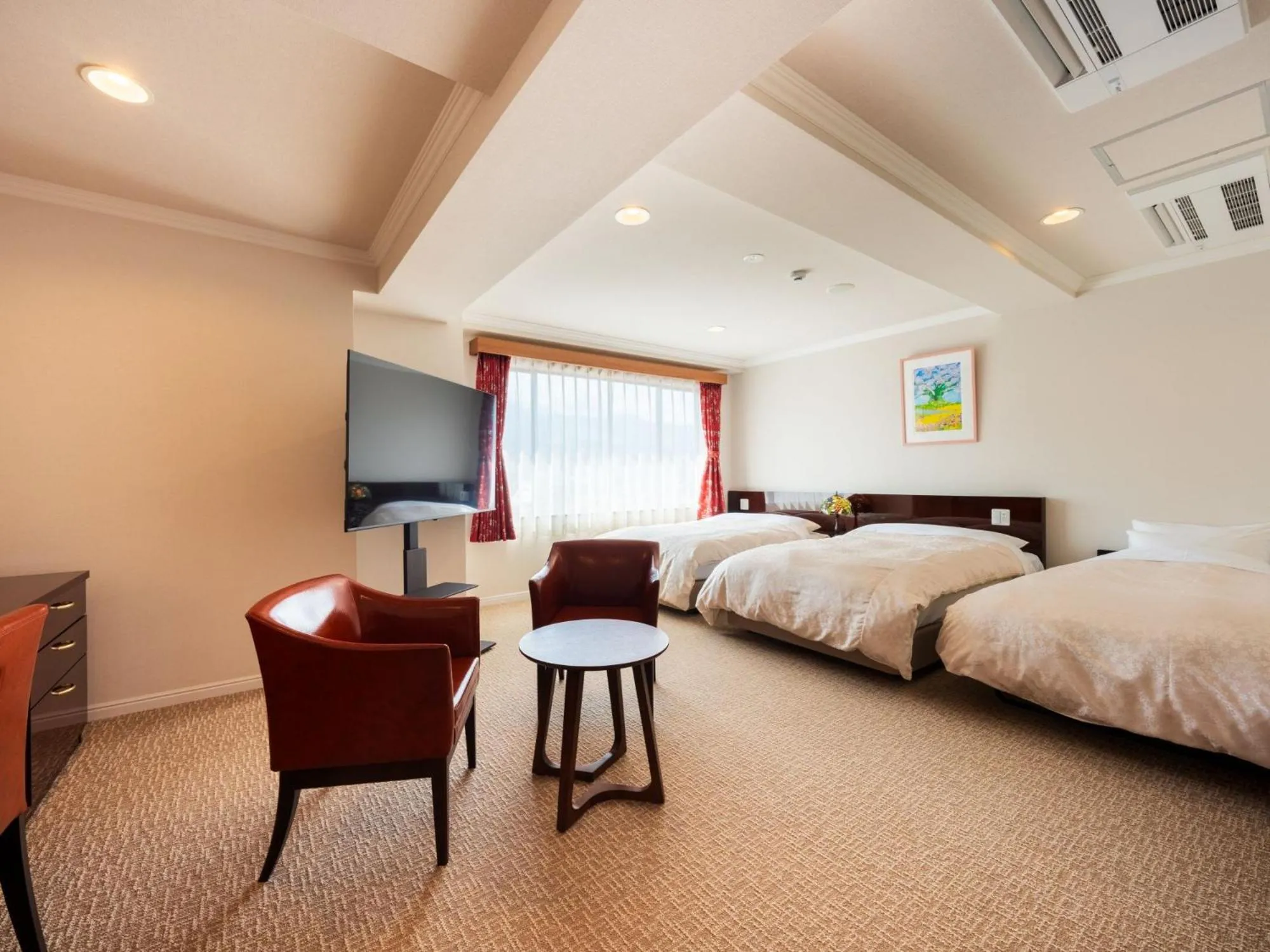 Photo of the whole room, Bed in BeppuOnsen Hotel Sansenkaku