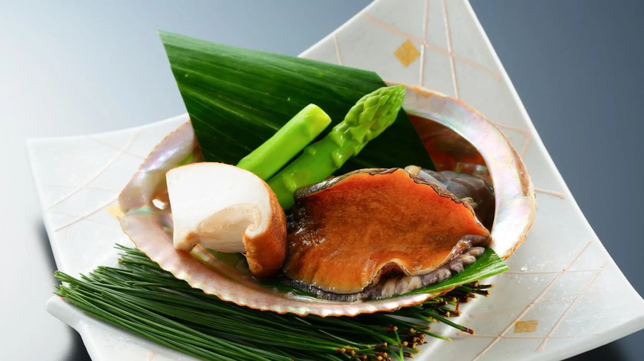 Food in BeppuOnsen Hotel Sansenkaku