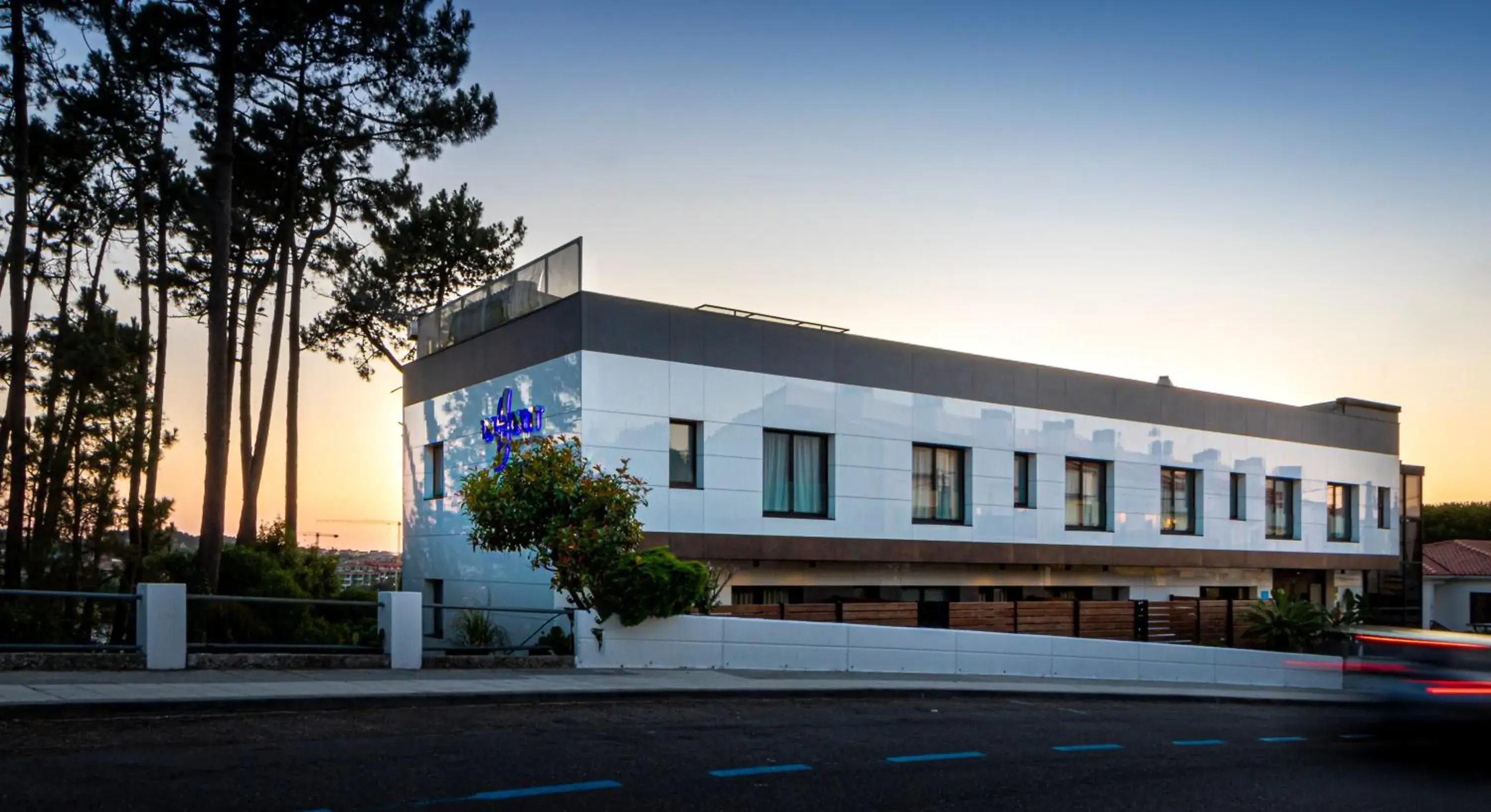 Property building in Hotel Inffinit Sanxenxo Property building in Hotel Inffinit Sanxenxo