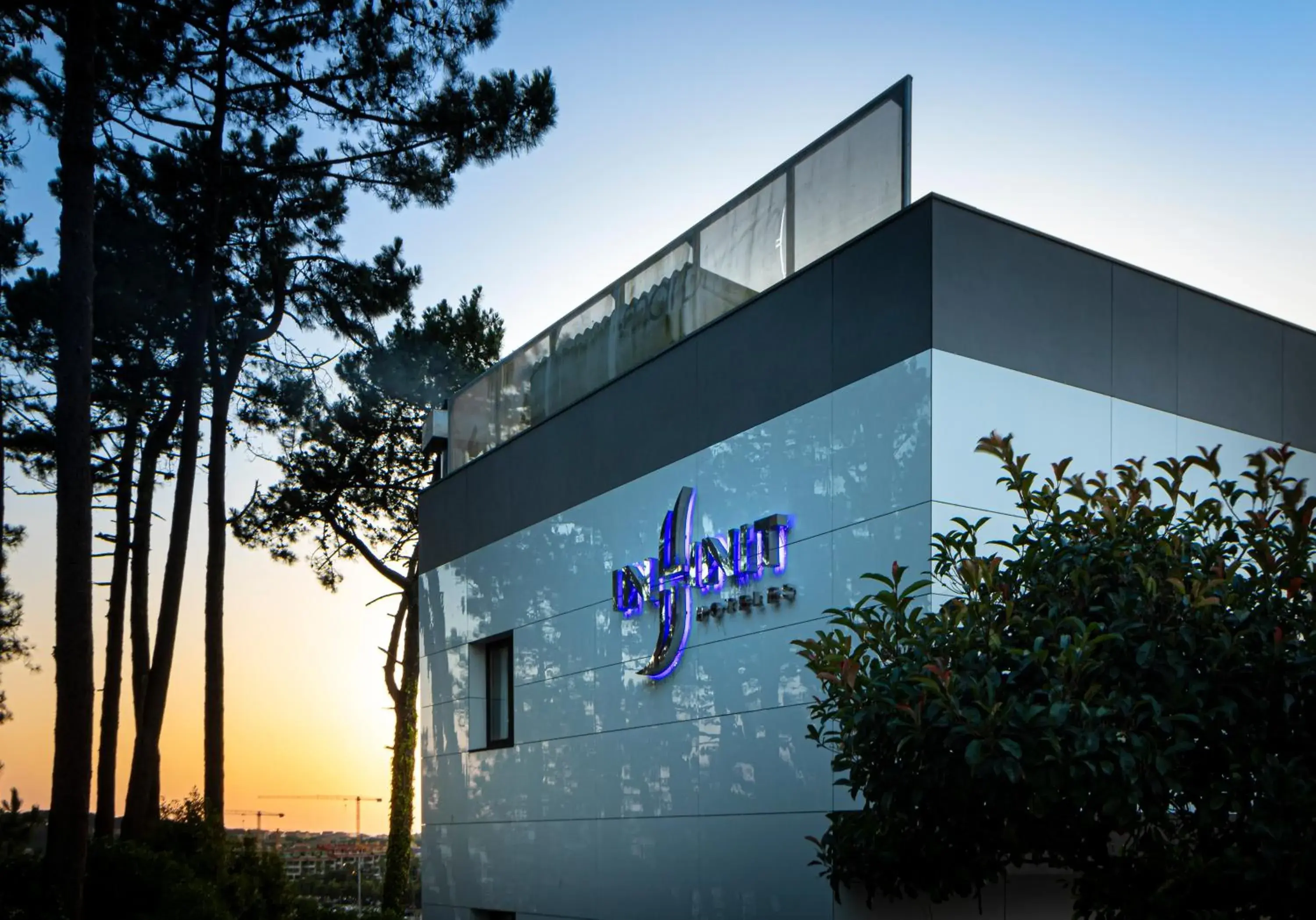 Property building in Hotel Inffinit Sanxenxo Property building in Hotel Inffinit Sanxenxo