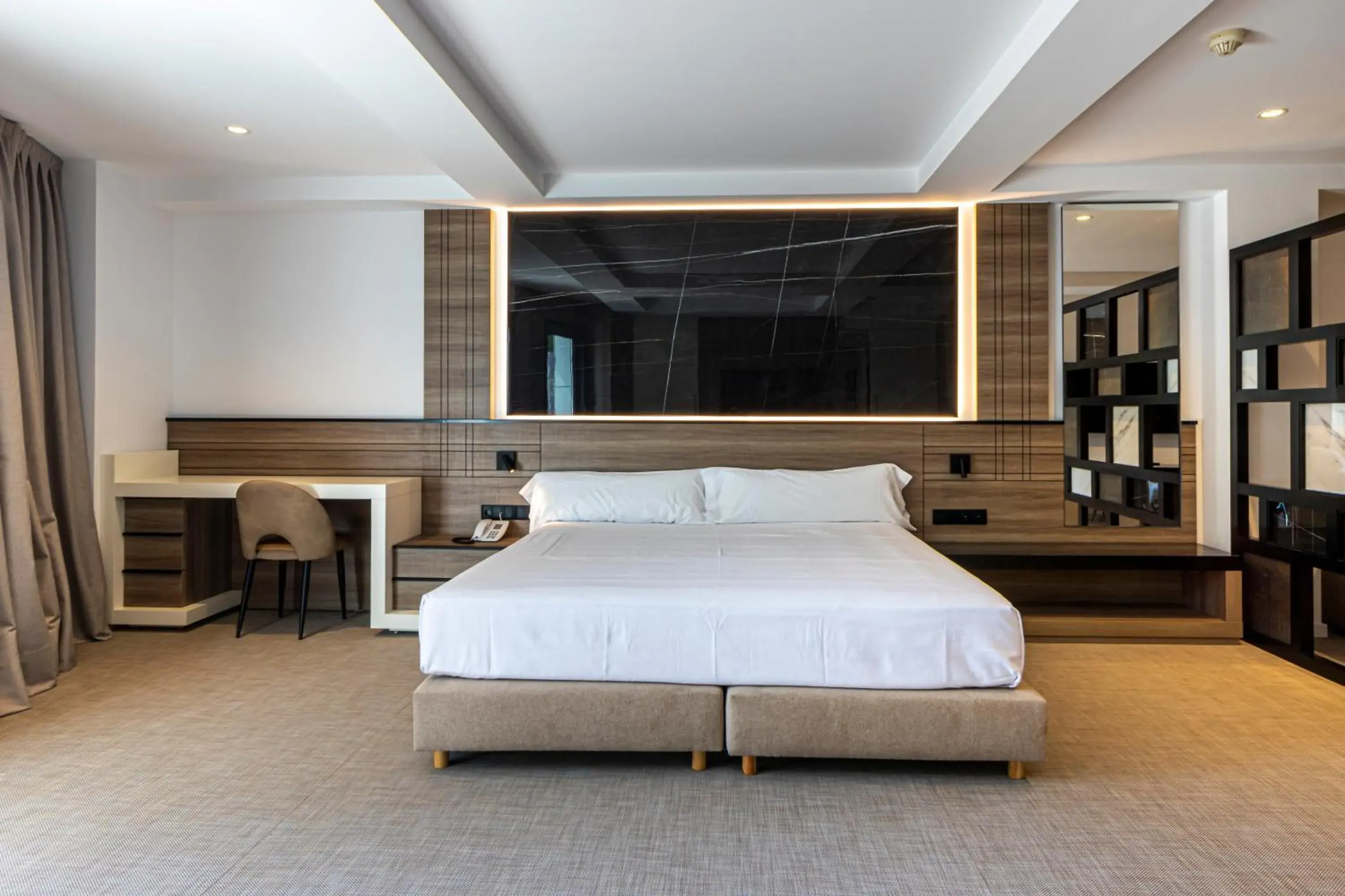 Bed in Hotel Inffinit Sanxenxo Bed in Hotel Inffinit Sanxenxo