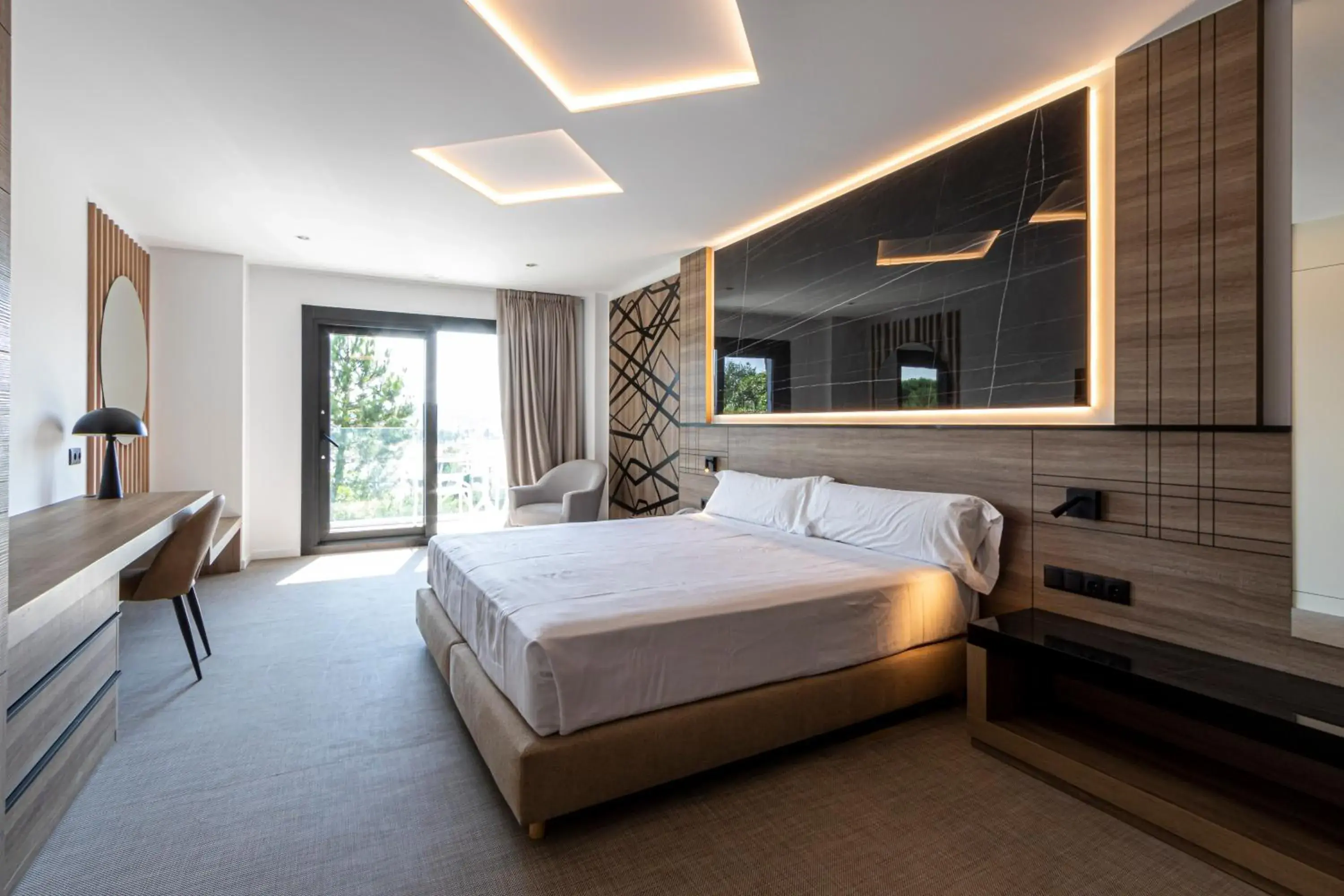 Bed in Hotel Inffinit Sanxenxo Bed in Hotel Inffinit Sanxenxo