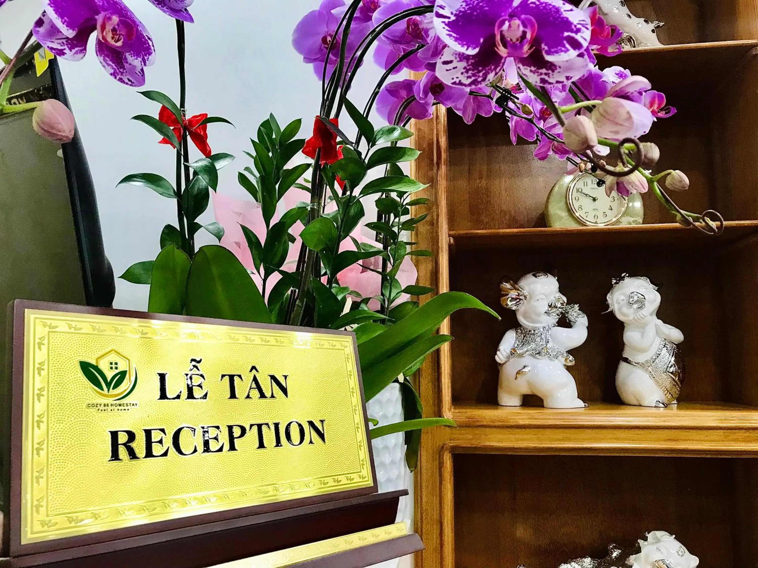 Lobby or reception in Cozy 86 Homestay