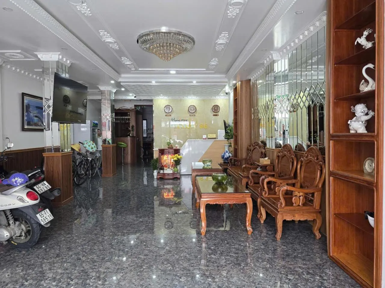 Lobby or reception in Cozy 86 Homestay