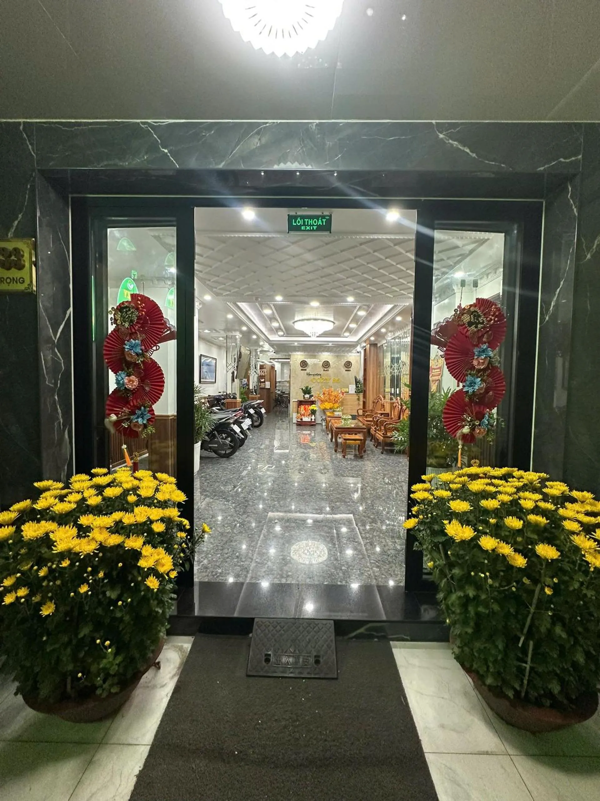 Property building in Cozy 86 Homestay