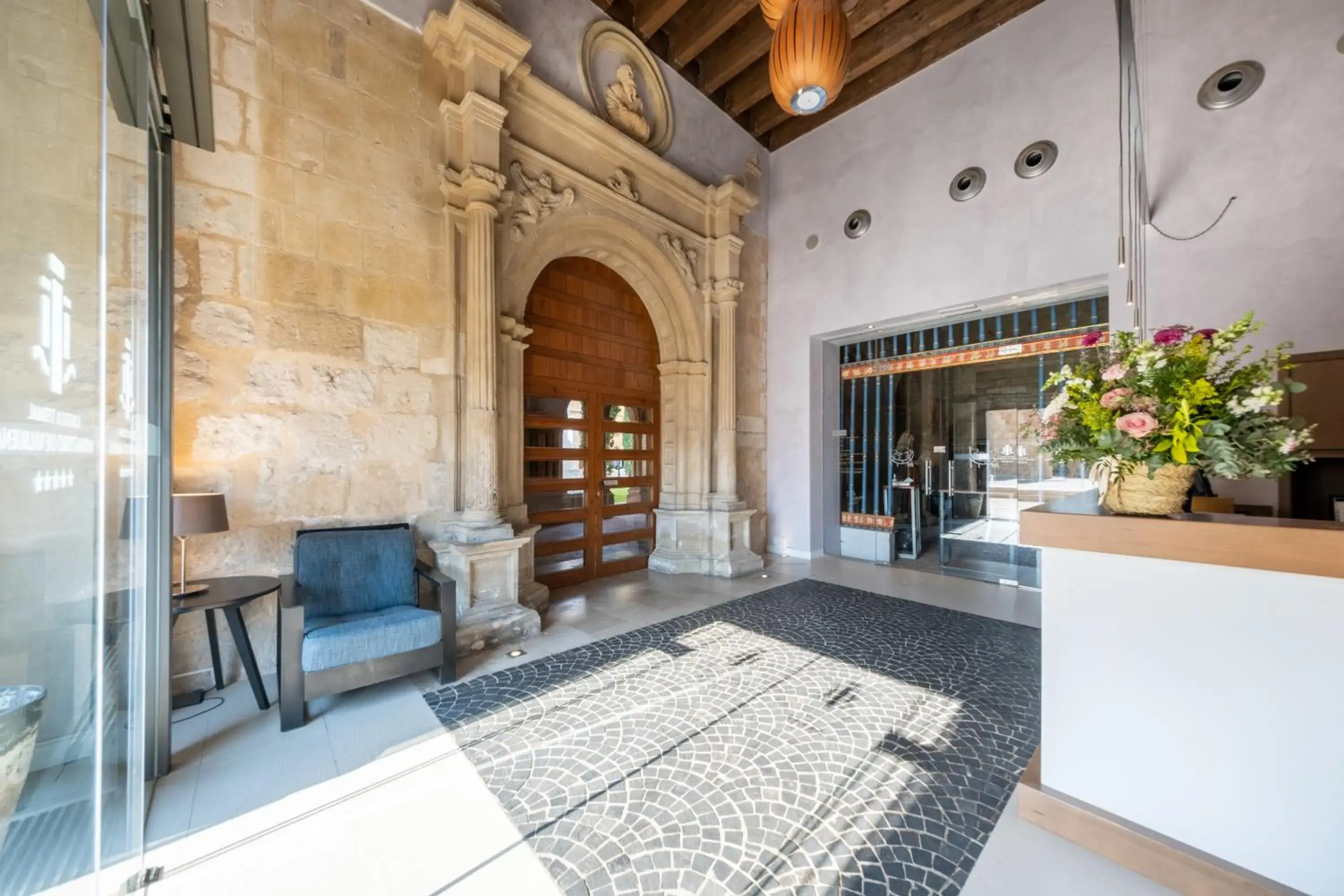Lobby or reception in Castilla Termal Monasterio de Valbuena - Small Luxury Hotels Lobby or reception in Castilla Termal Monasterio de Valbuena - Small Luxury Hotels