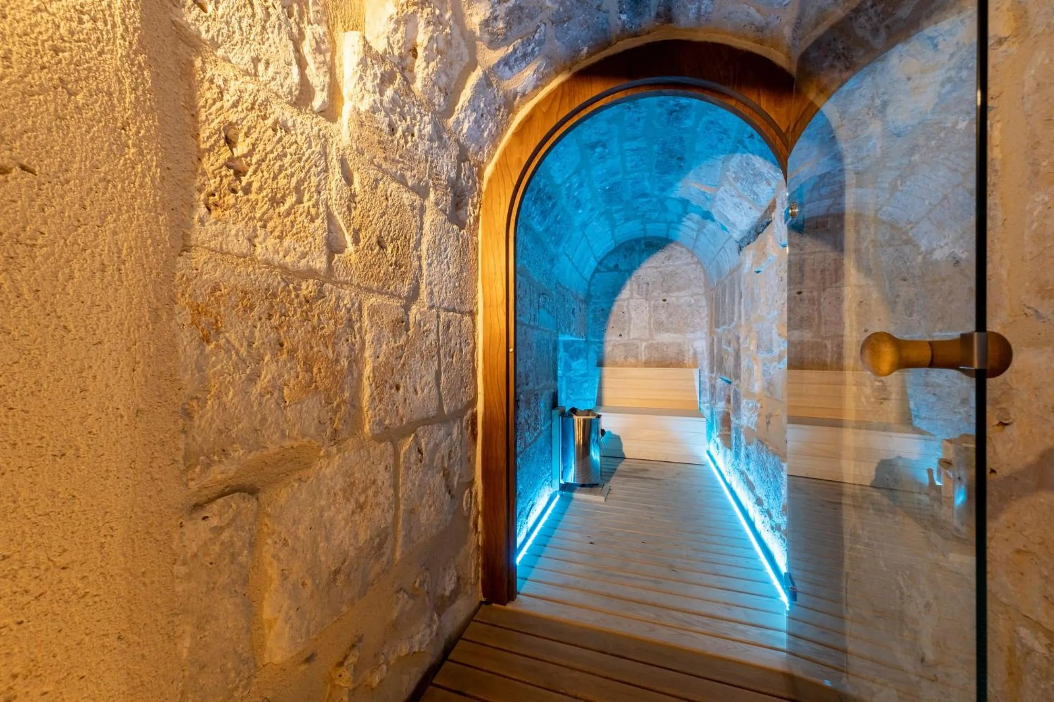 Sauna in Castilla Termal Monasterio de Valbuena - Small Luxury Hotels