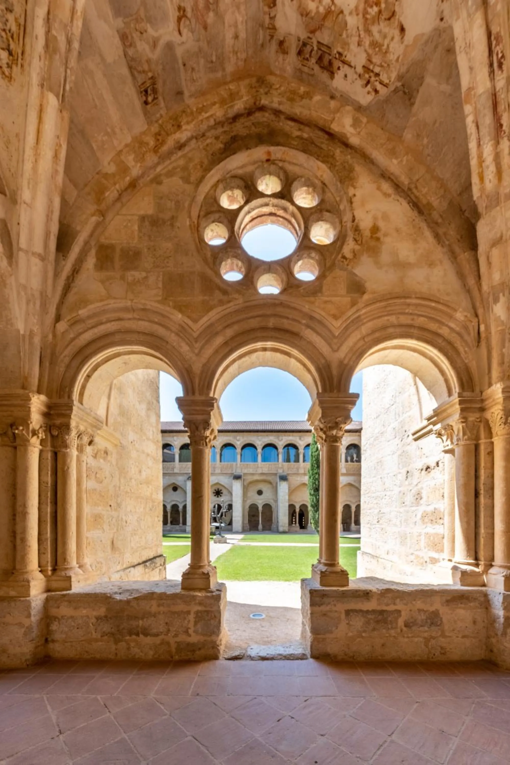Patio in Castilla Termal Monasterio de Valbuena - Small Luxury Hotels