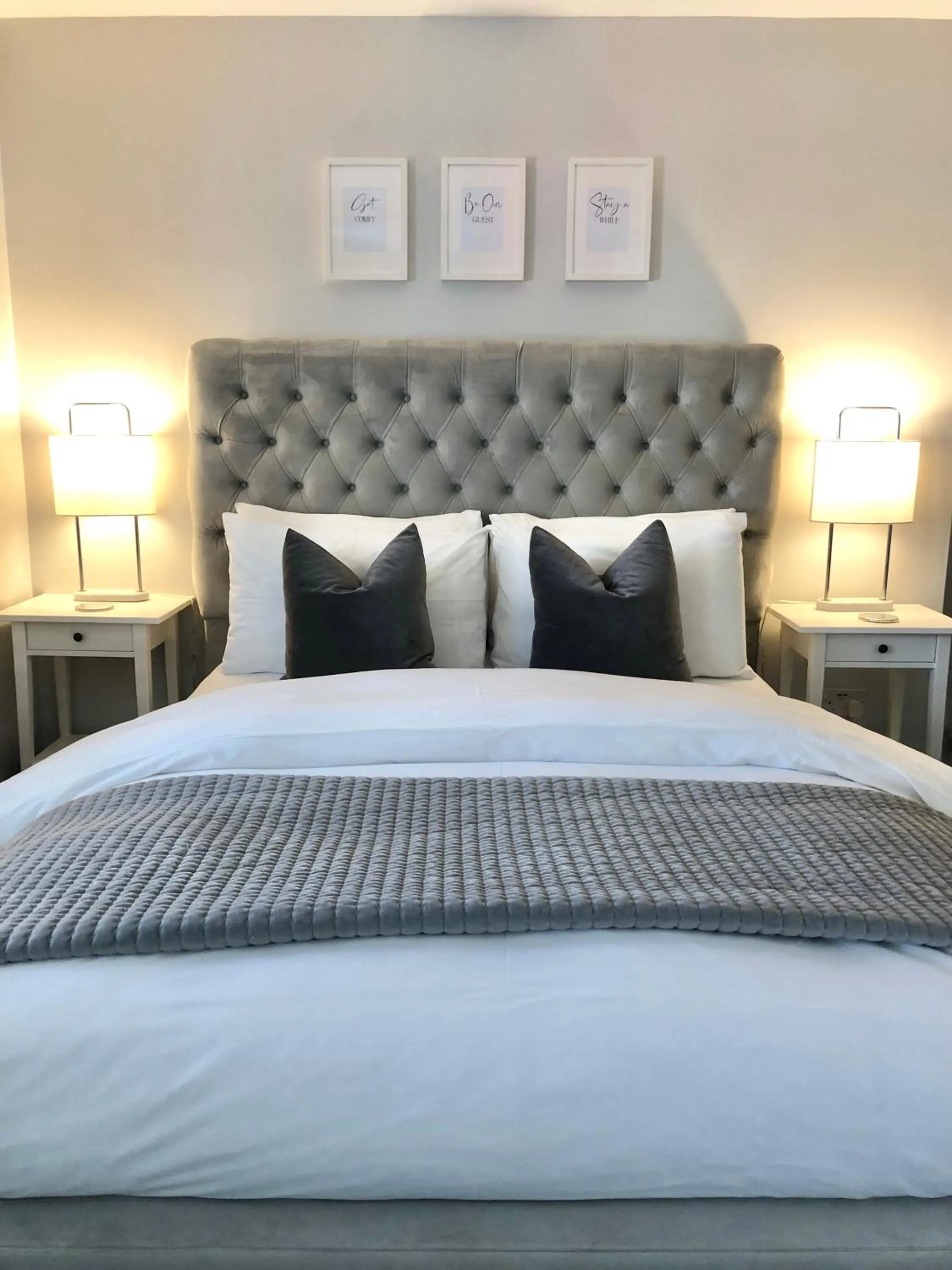 Bed in Chadberry House Hotel