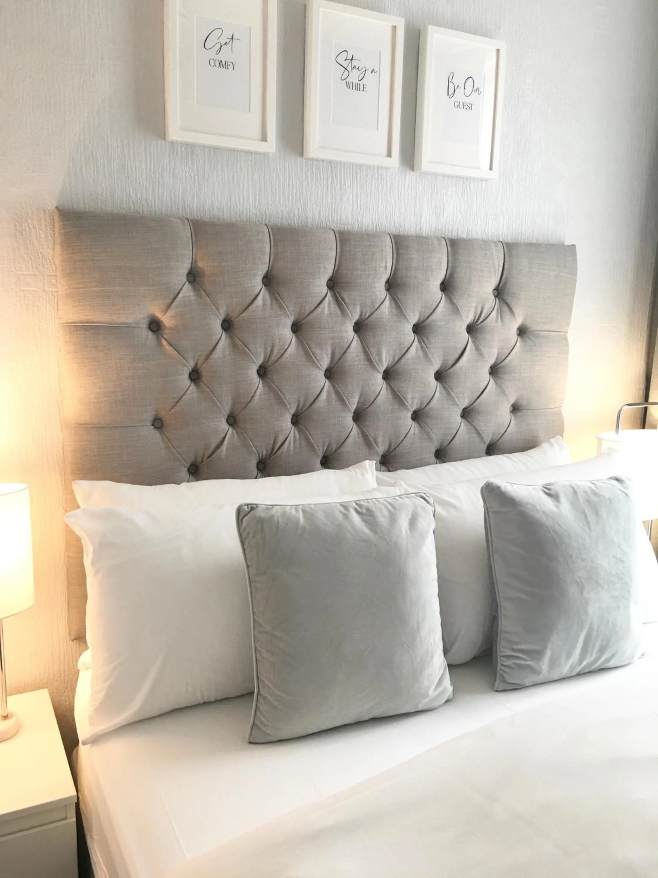 Bed in Chadberry House Hotel