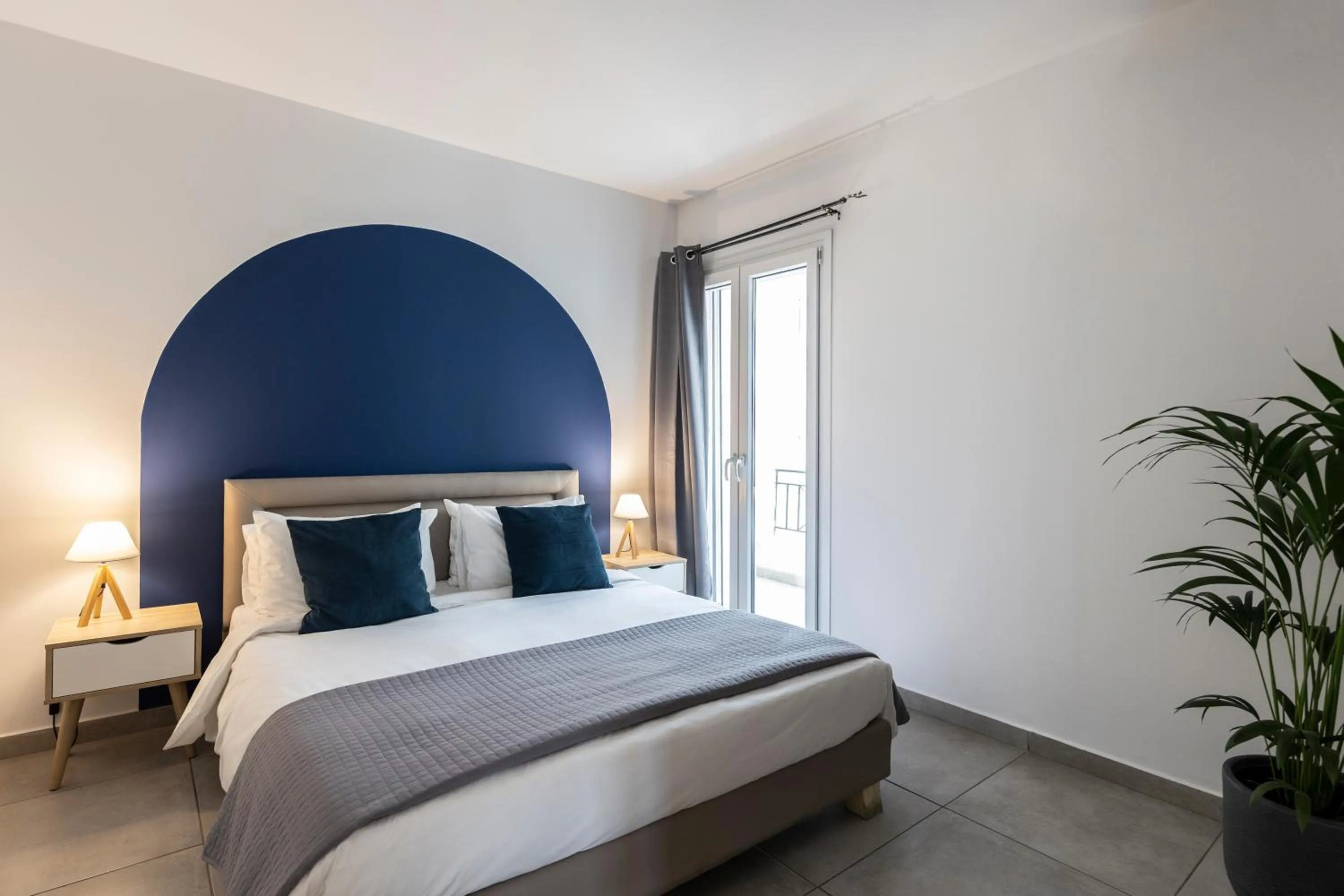 Bed in Hotel Kontes Comfort