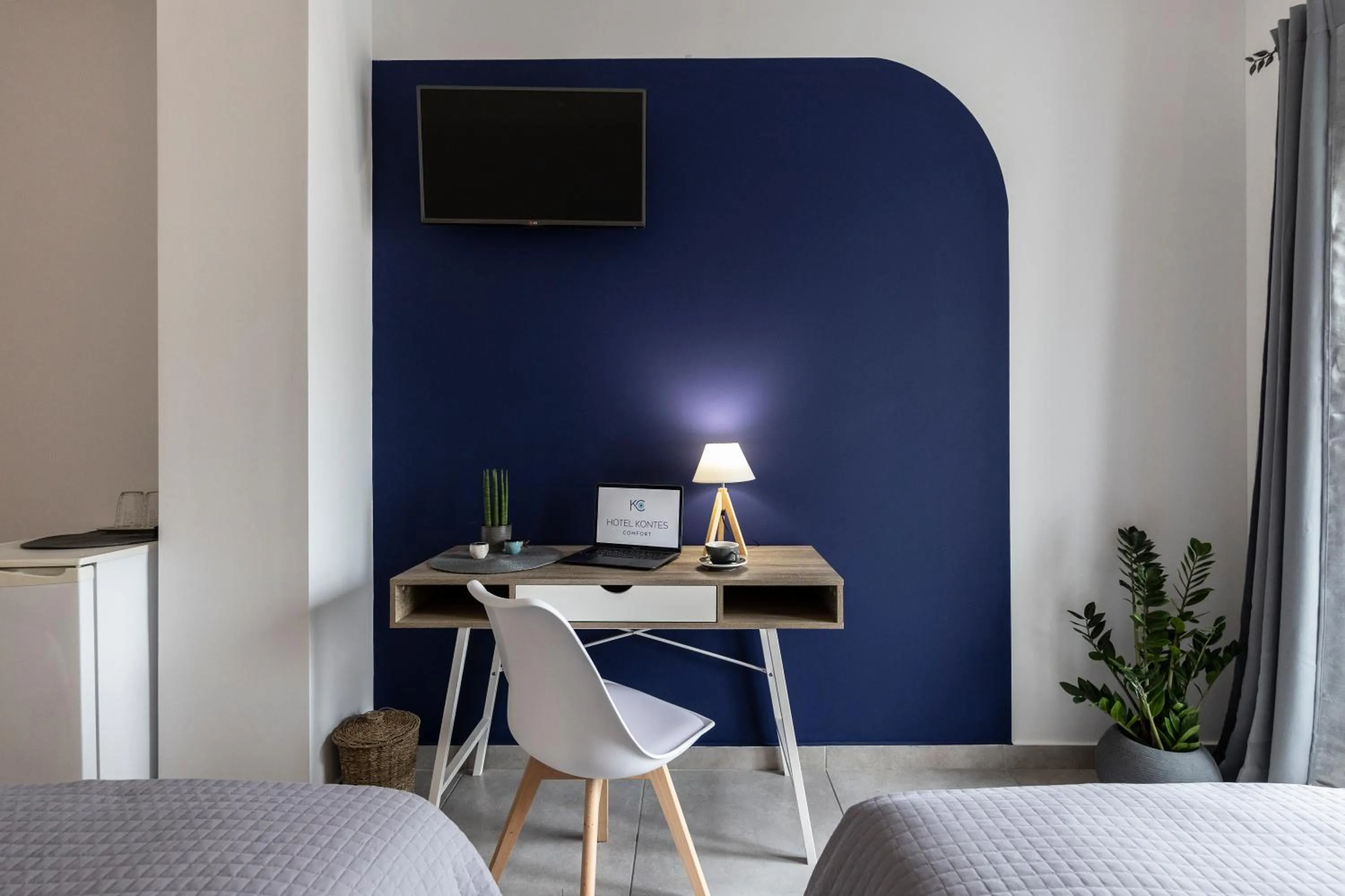 Bed in Hotel Kontes Comfort