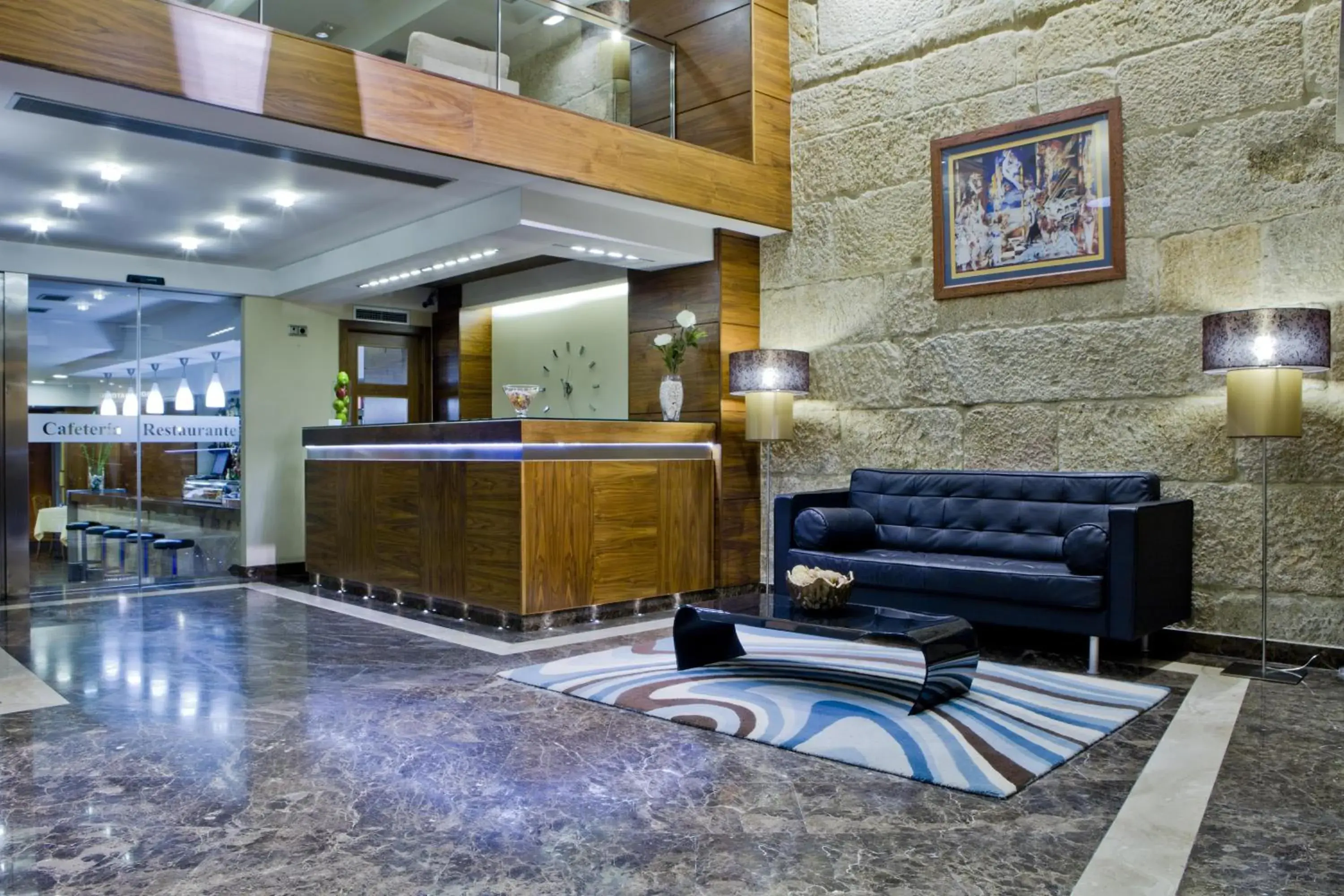 Lobby or reception in Hotel Arsus Lobby or reception in Hotel Arsus