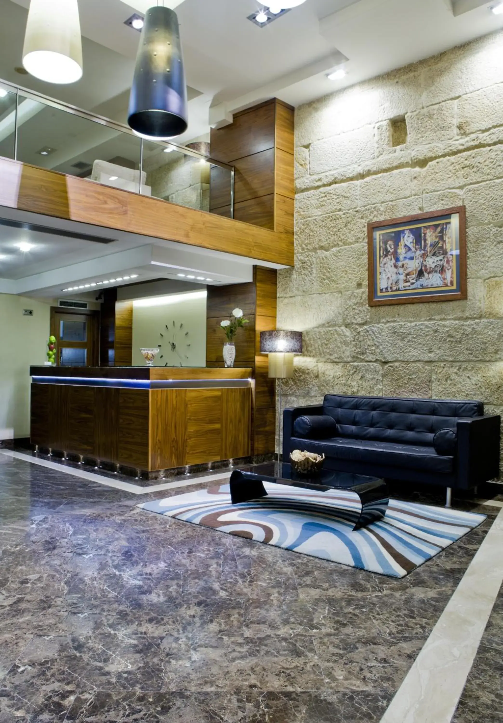 Lobby or reception in Hotel Arsus Lobby or reception in Hotel Arsus