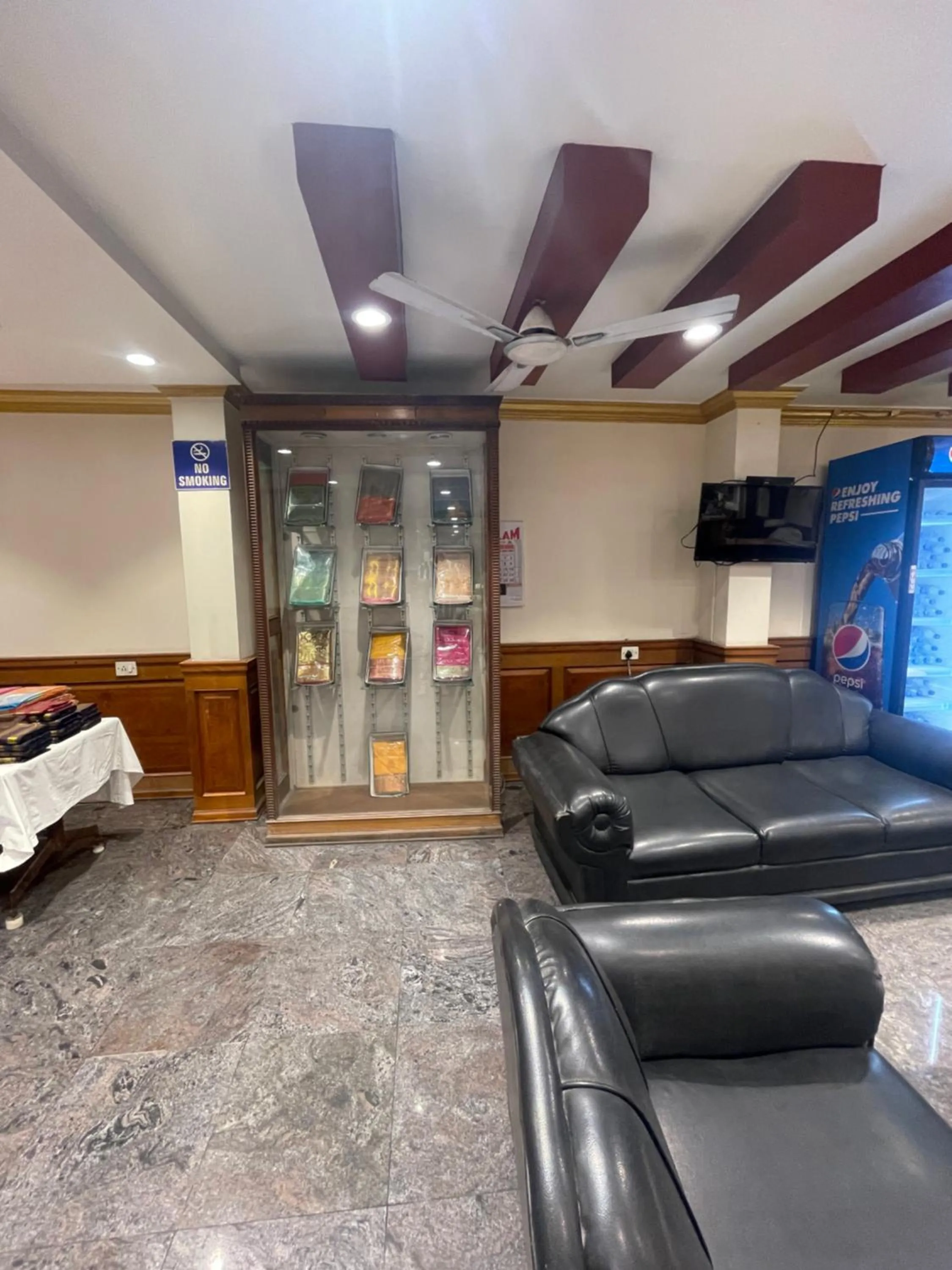 Seating area in AKG Lodge