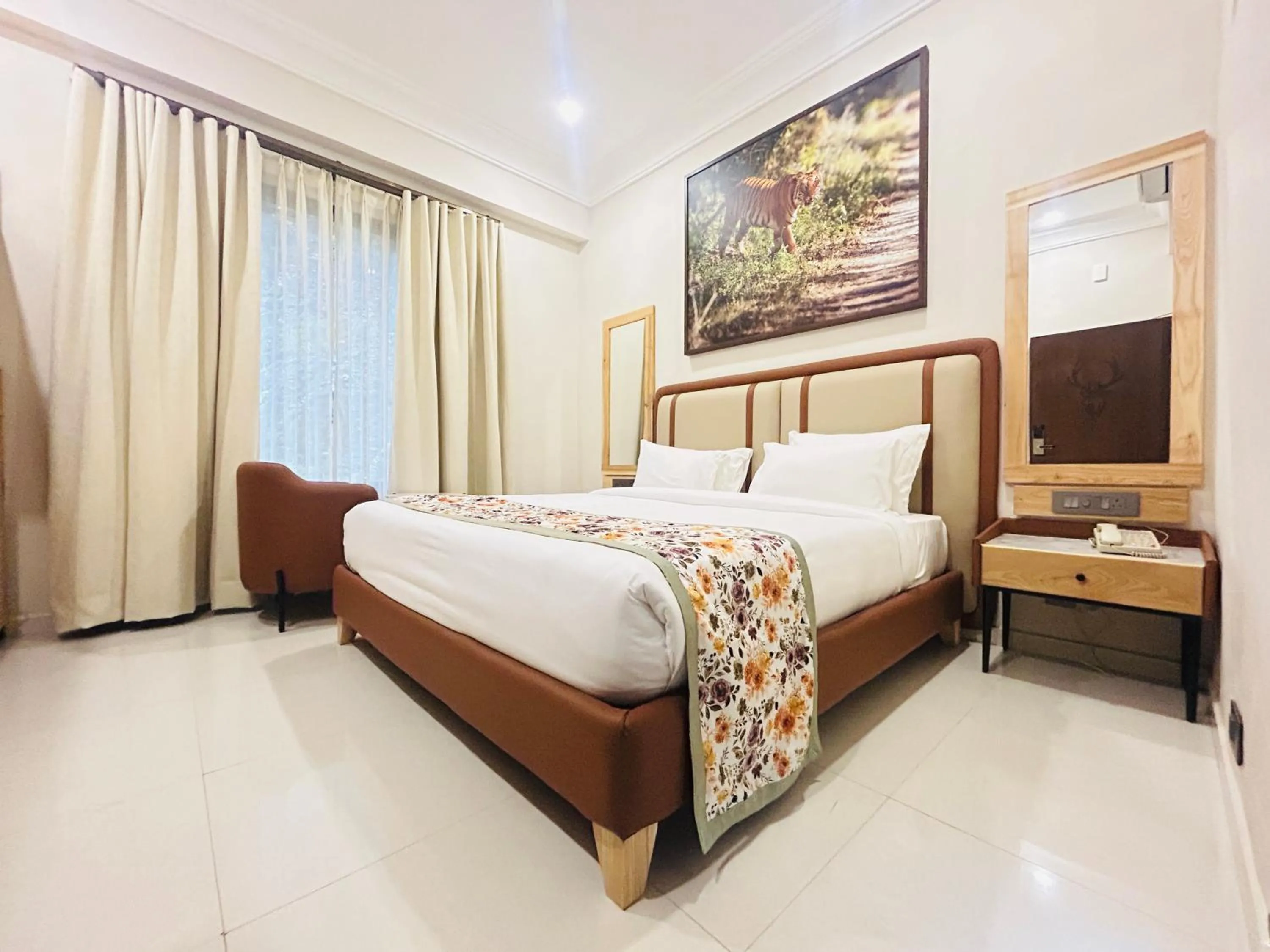 Bedroom, Bed in Namoka The Fort Resort, Kumbhalgarh