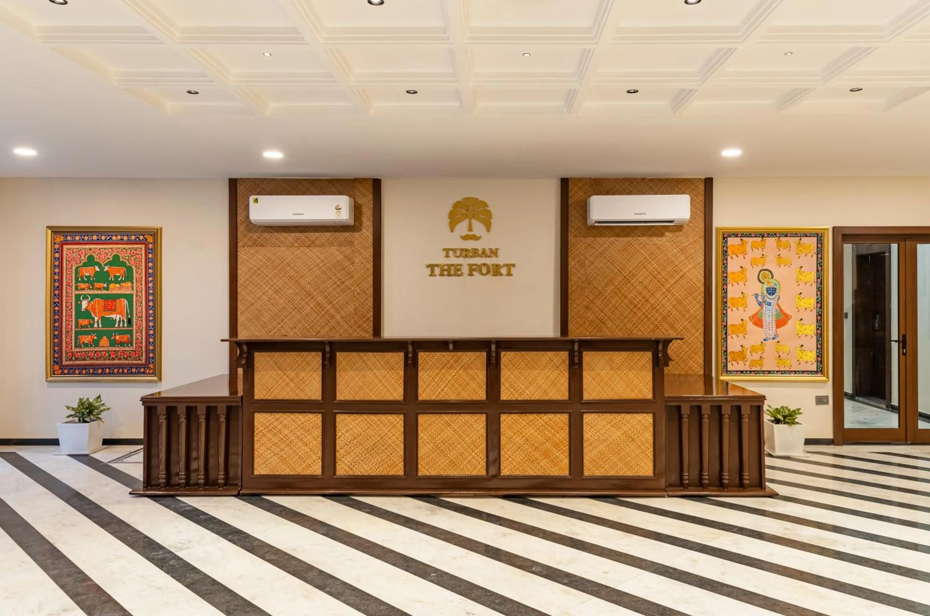 Lobby or reception in Namoka The Fort Resort, Kumbhalgarh