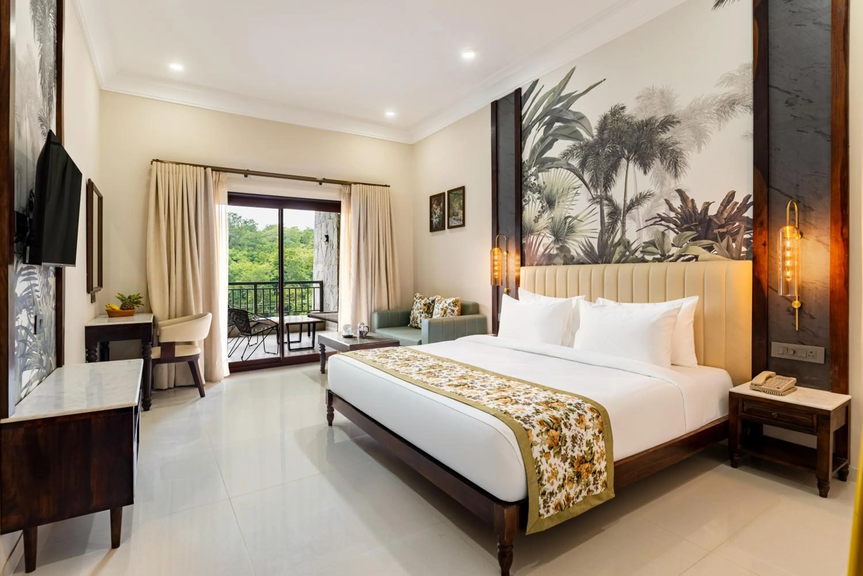Bedroom, Bed in Namoka The Fort Resort, Kumbhalgarh