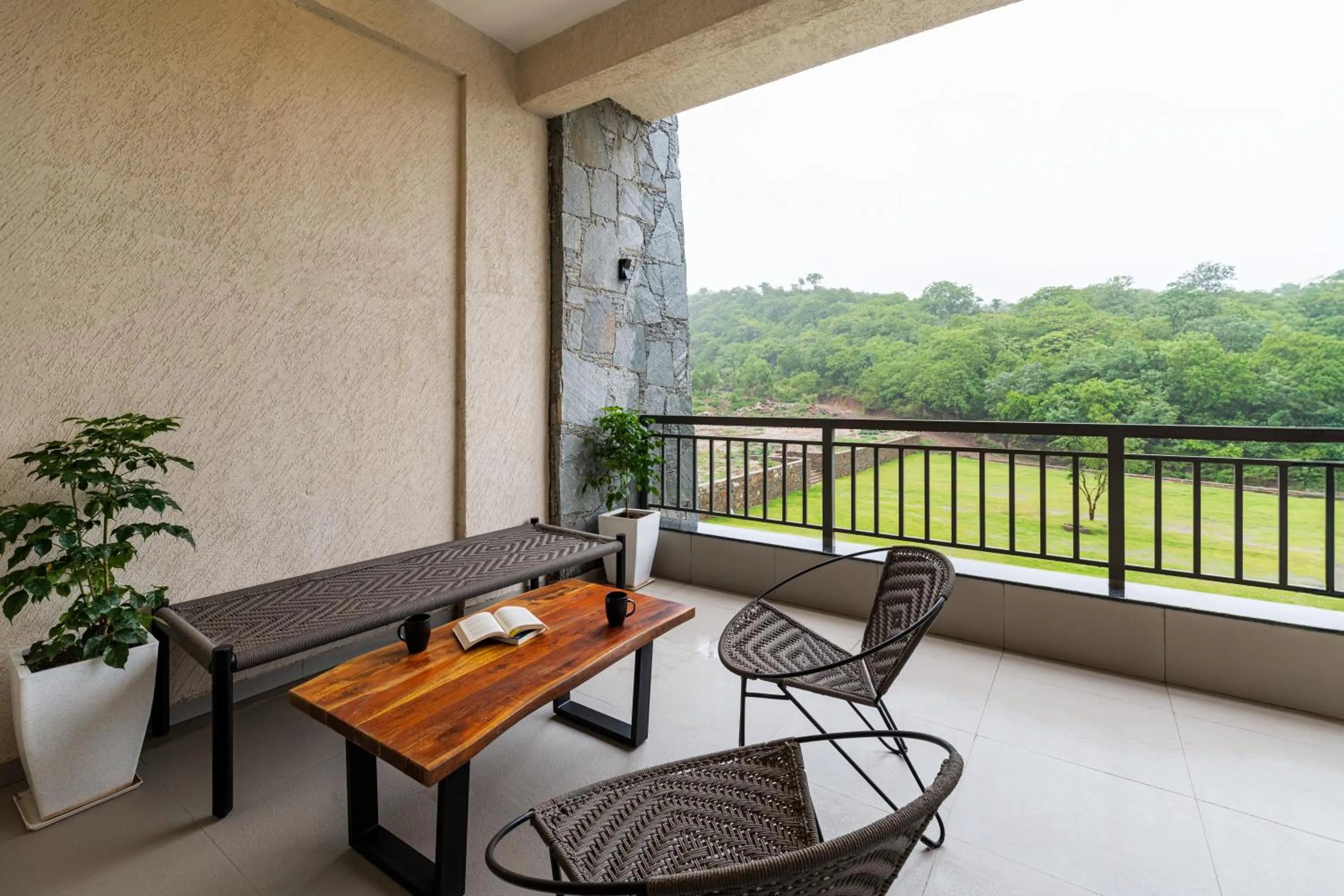 Balcony/Terrace in Namoka The Fort Resort, Kumbhalgarh