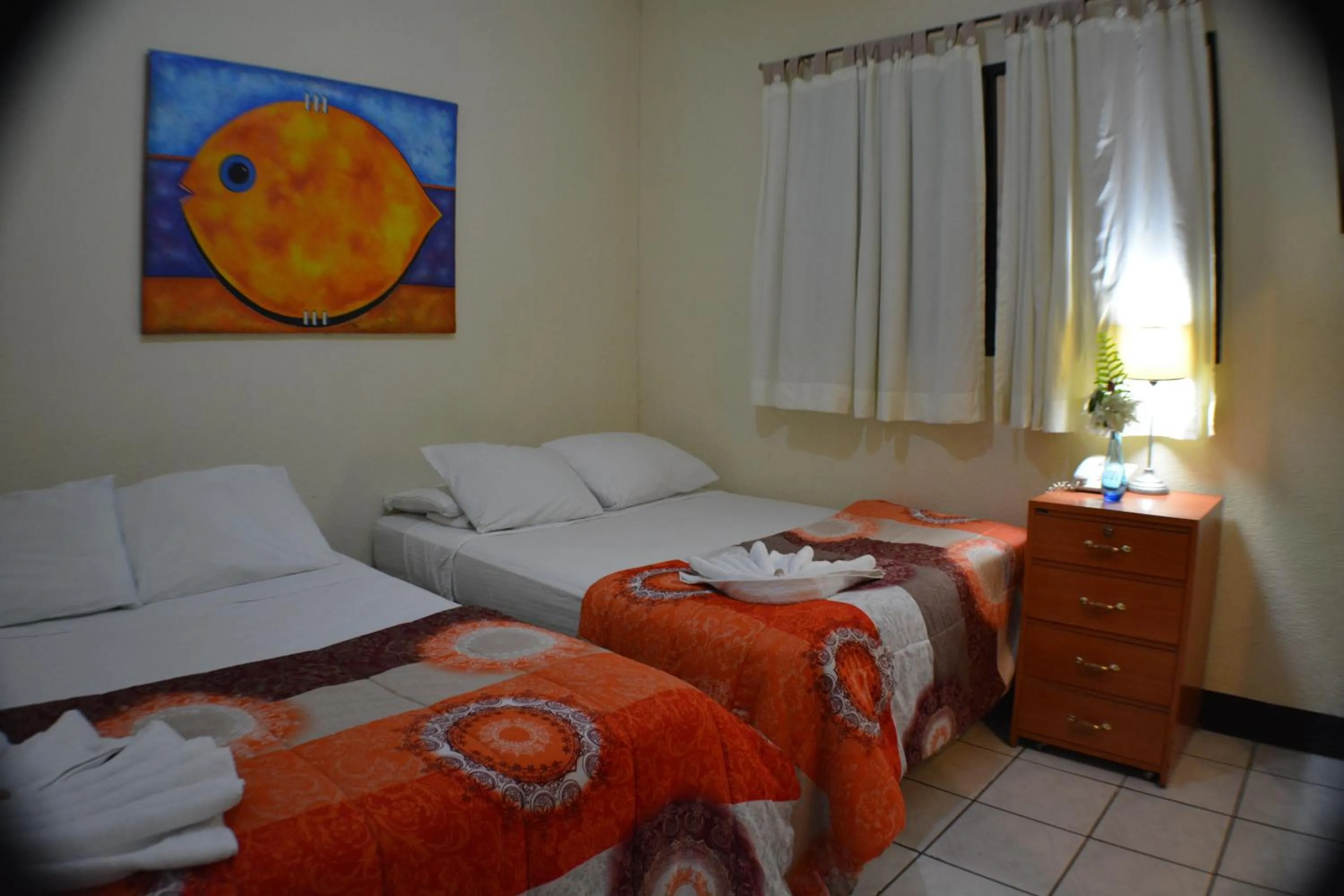 Bed in Hostal Pacifico Chinandega