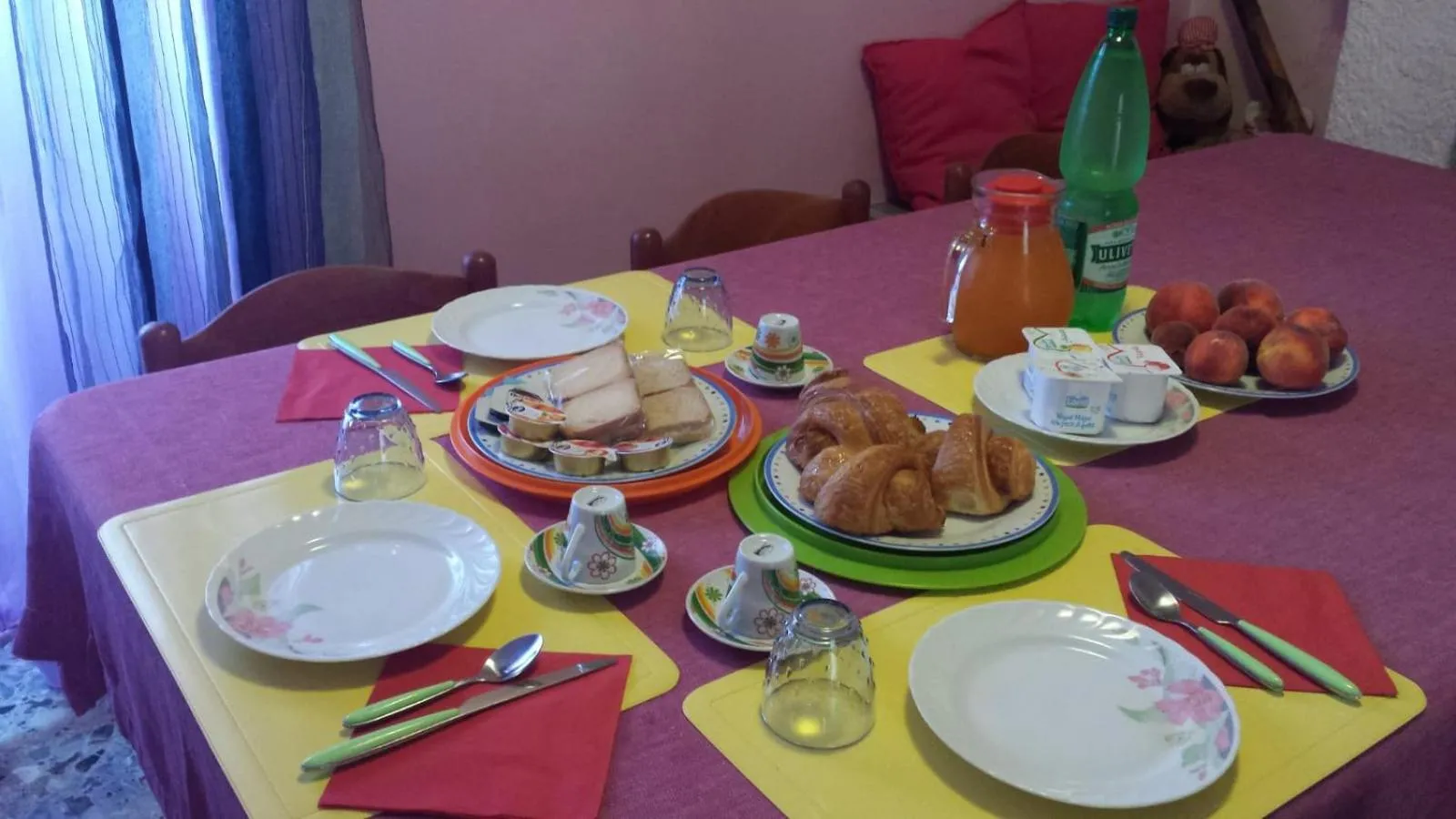 Italian breakfast in B&B Stella dell'Adriatico