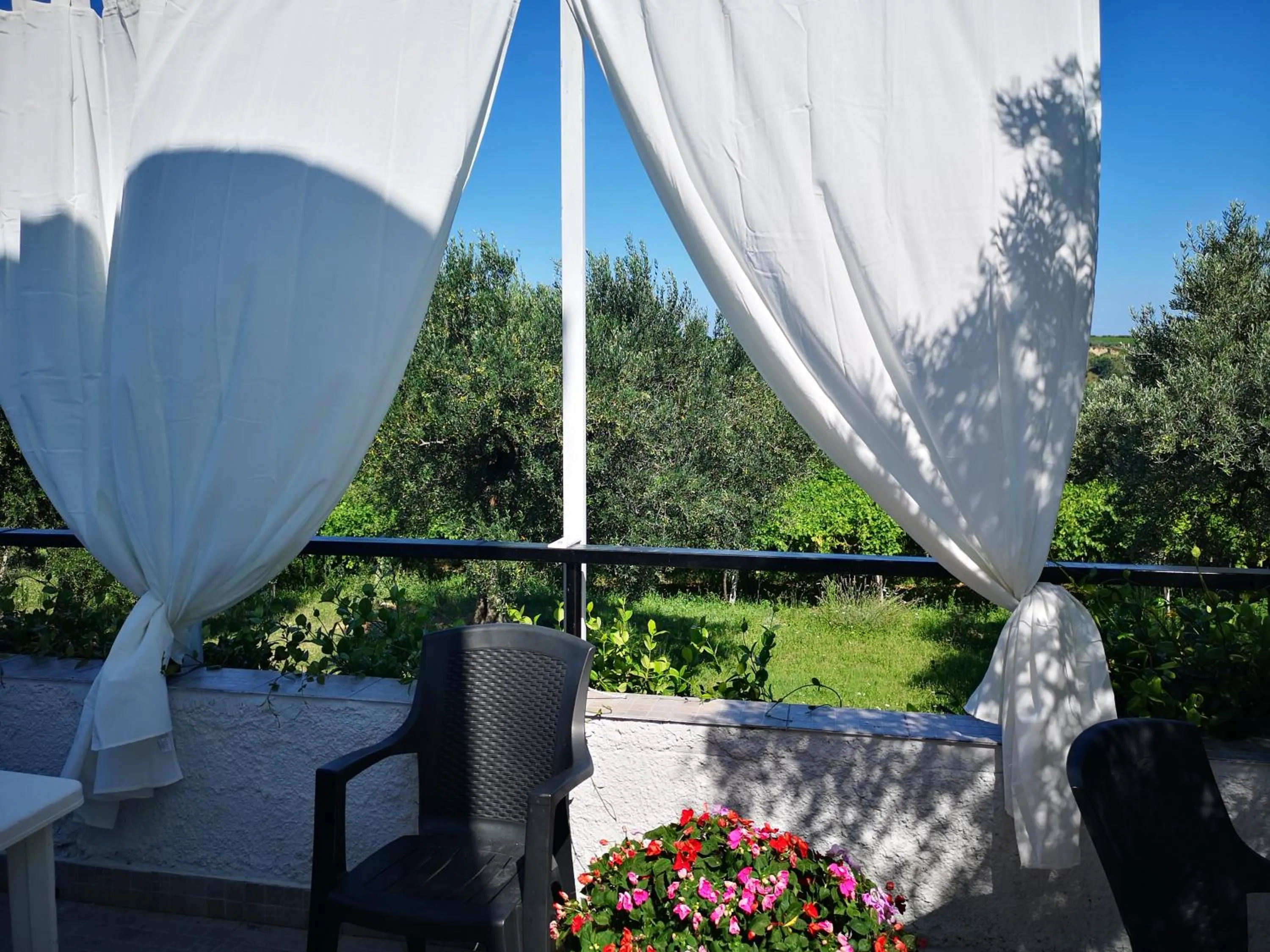 Patio in B&B Stella dell'Adriatico