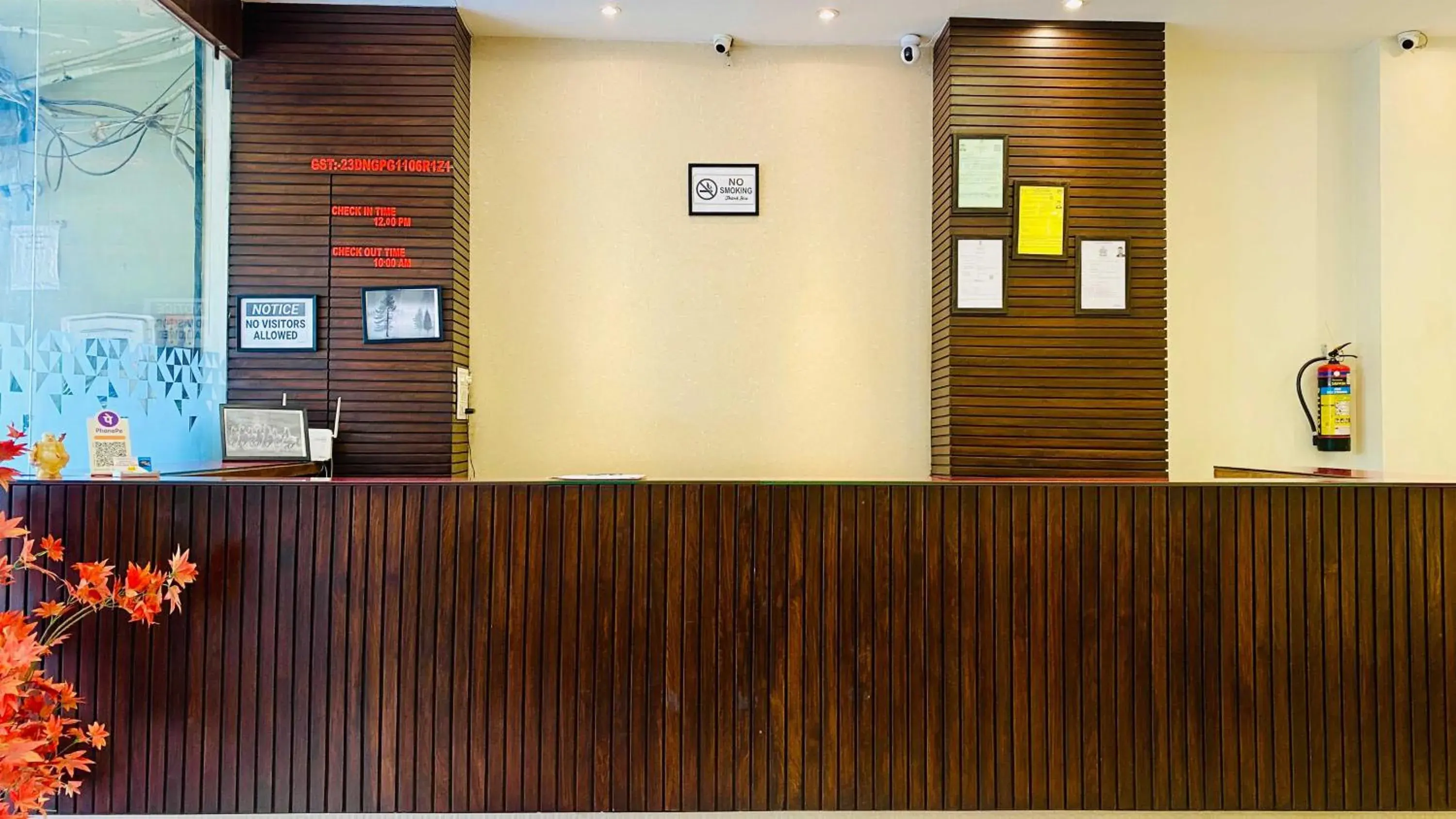 Lobby or reception in Hotel Sukh Vilas Lobby or reception in Hotel Sukh Vilas