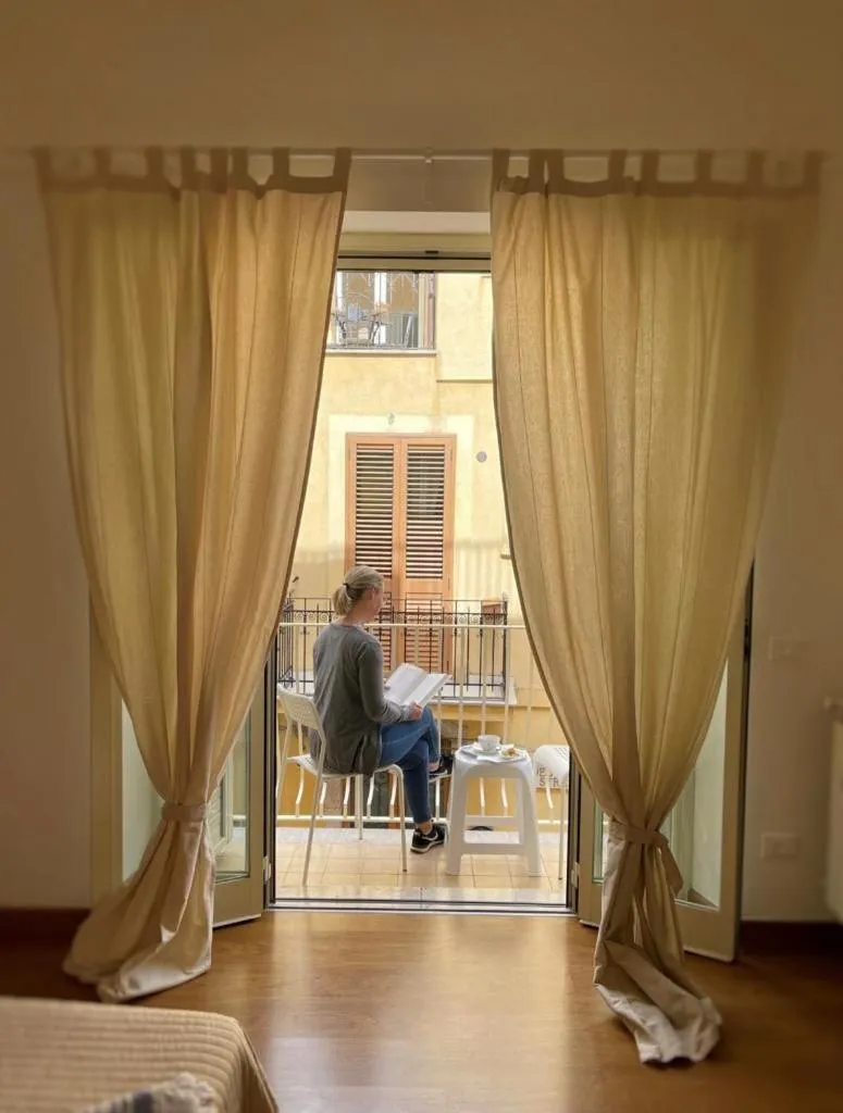 Balcony/Terrace in B&B Evelyne