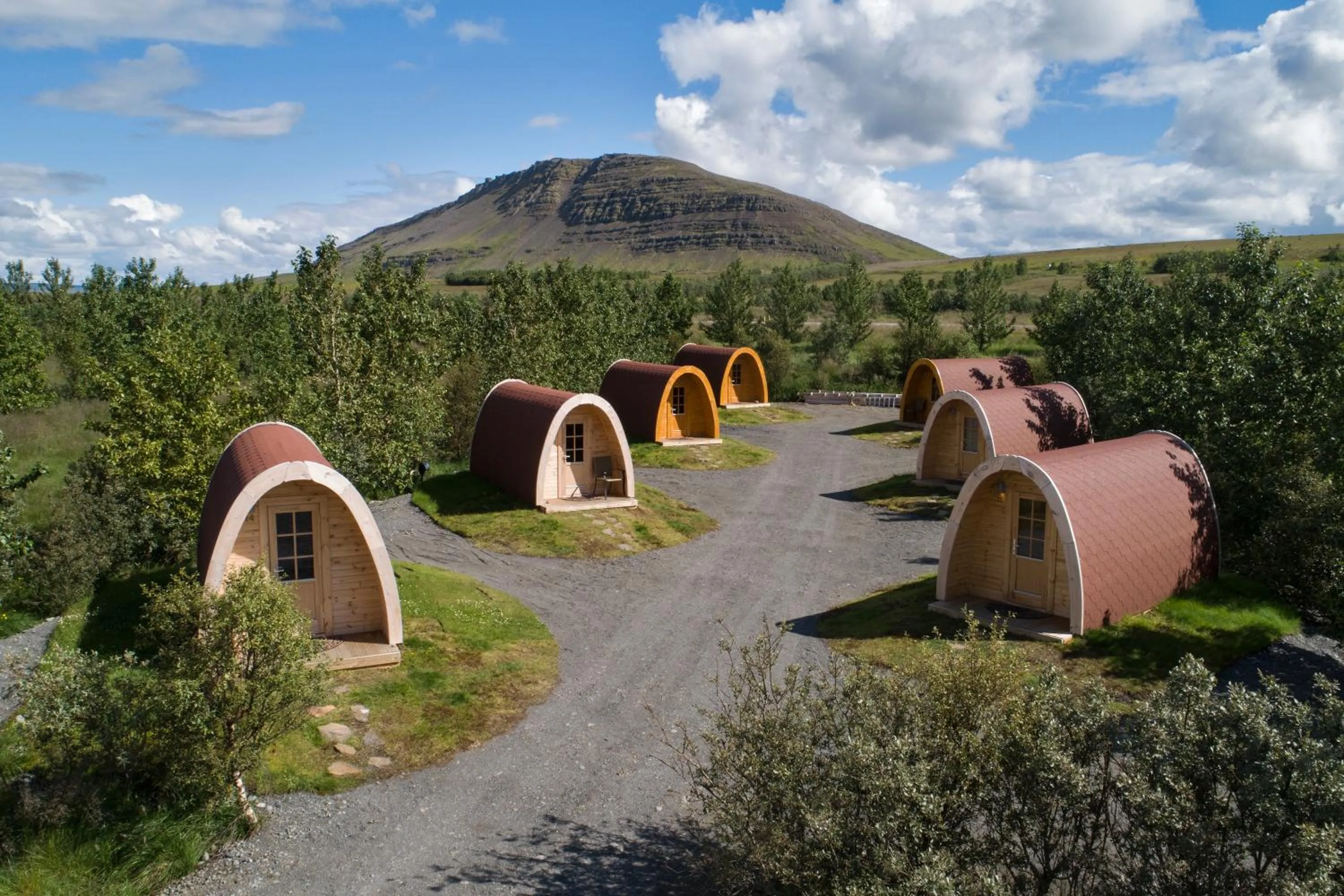 Restaurant/places to eat in Fossatun Camping Pods & Cottages - Sleeping Bag Accommodation
