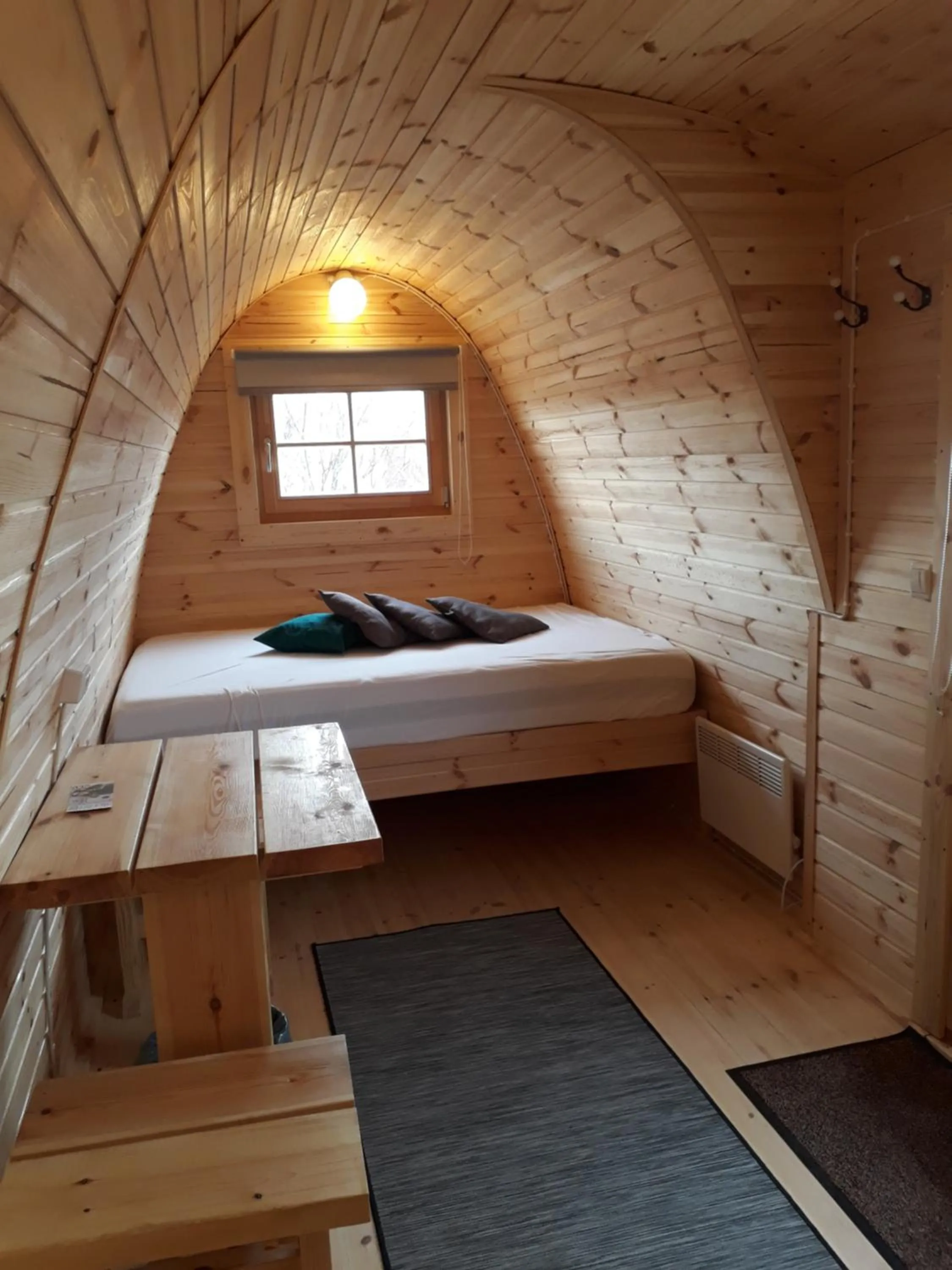 Photo of the whole room, Bed in Fossatun Camping Pods & Cottages - Sleeping Bag Accommodation