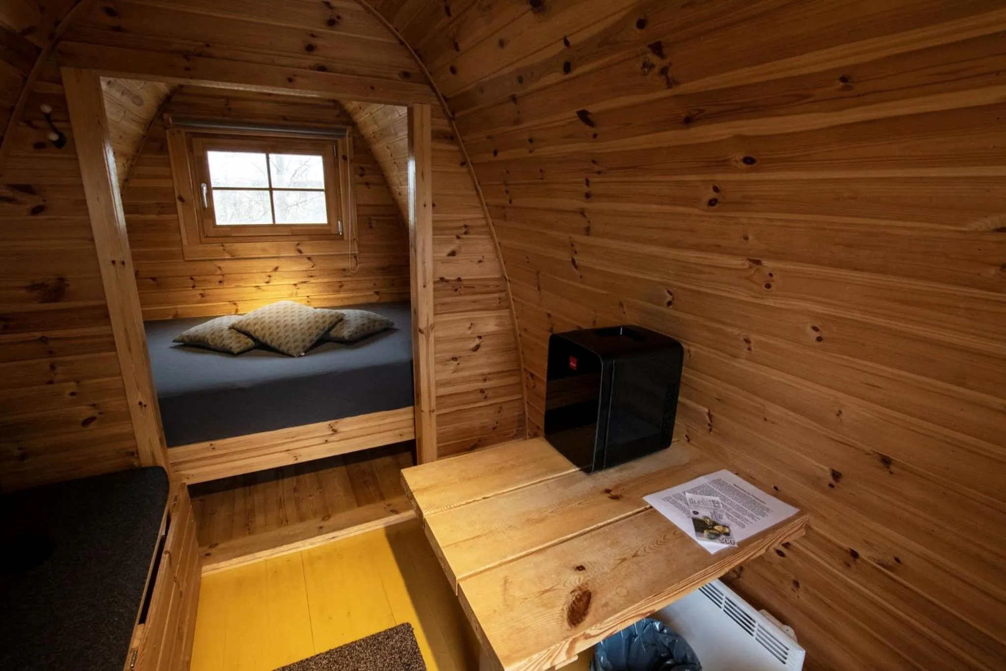 Photo of the whole room, Bed in Fossatun Camping Pods & Cottages - Sleeping Bag Accommodation