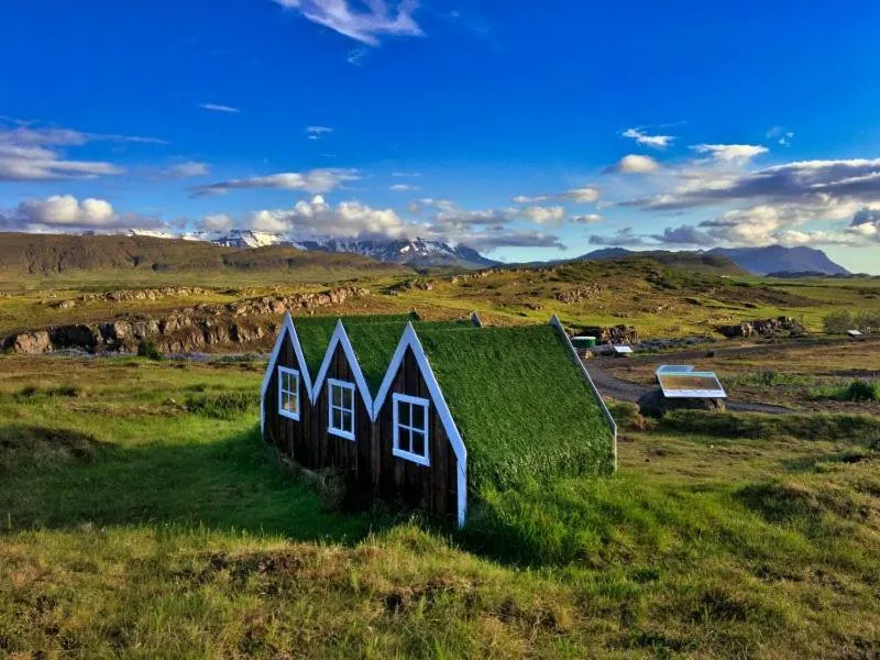 Natural landscape in Fossatun Camping Pods & Cottages - Sleeping Bag Accommodation