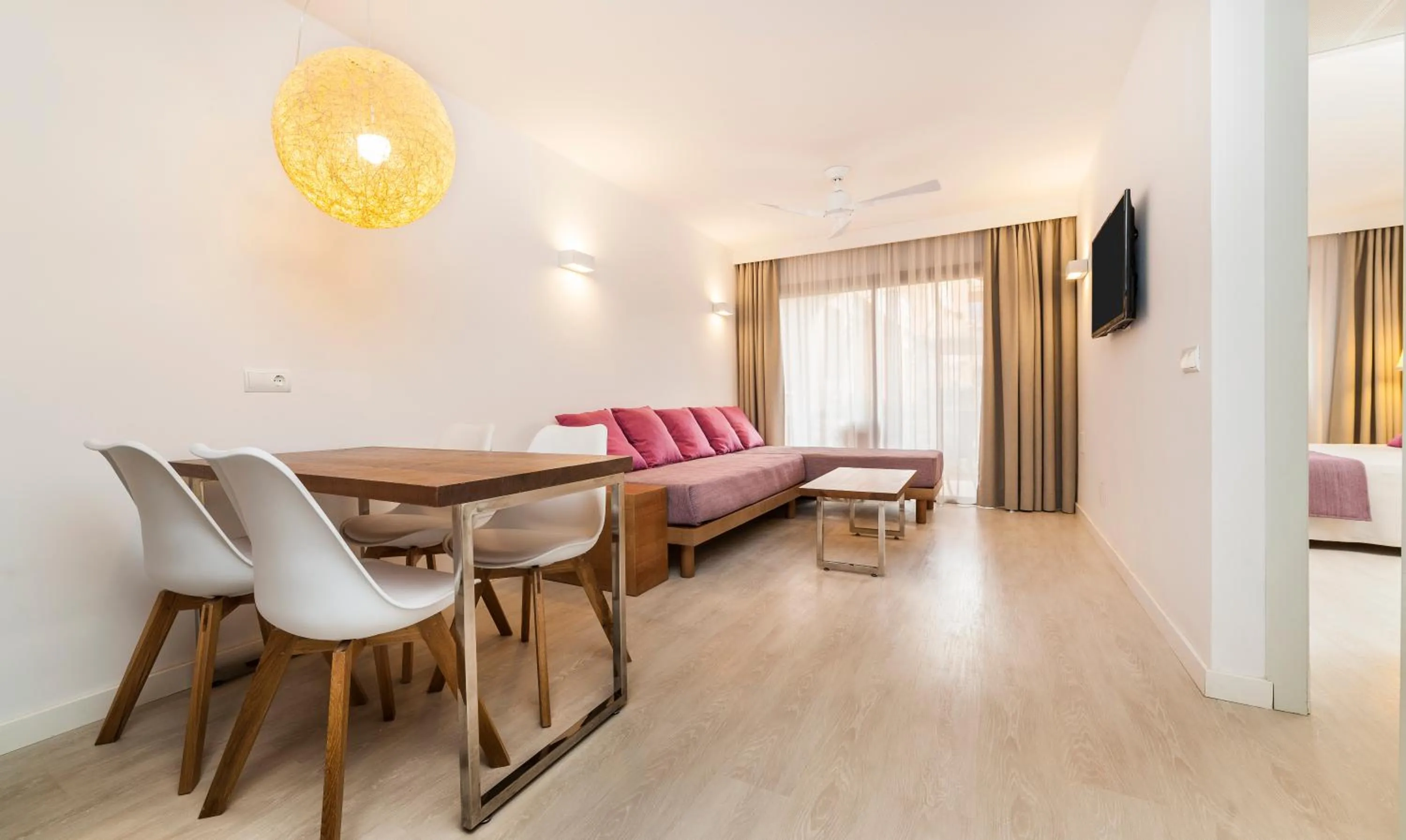 Living room in Insotel Club Tarida Playa