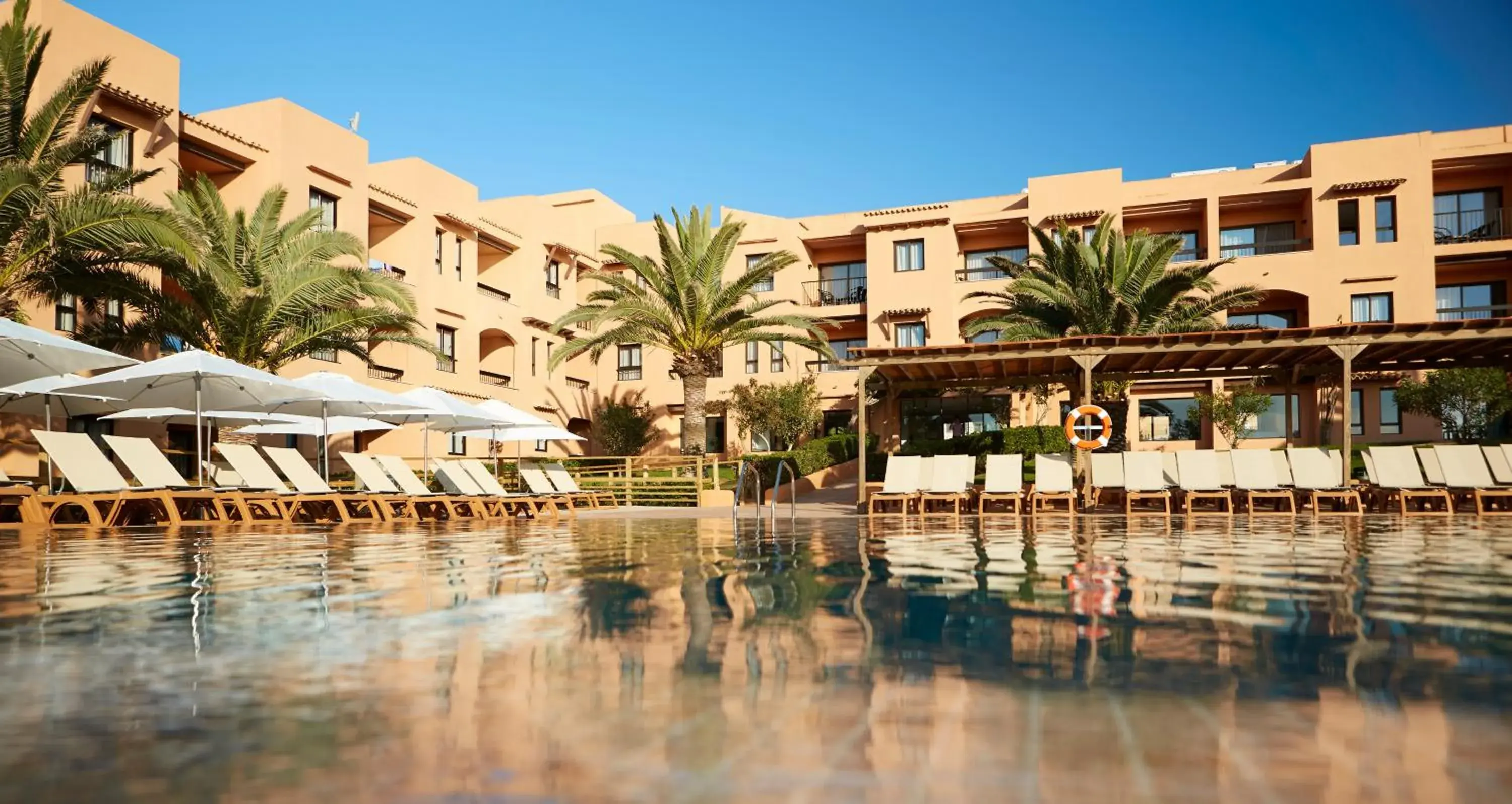 Swimming pool in Insotel Club Tarida Playa Swimming pool in Insotel Club Tarida Playa