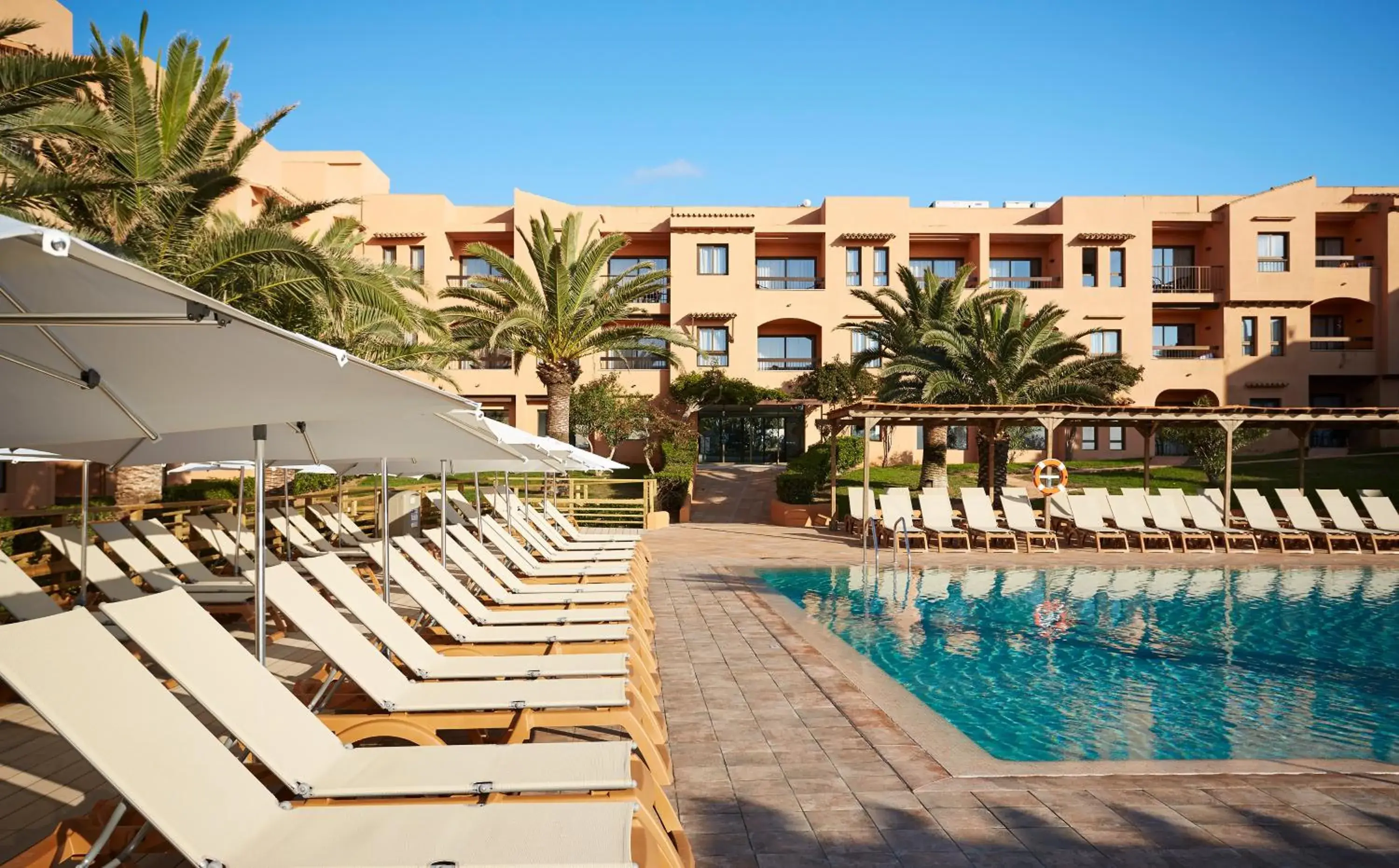 Property building in Insotel Club Tarida Playa Property building in Insotel Club Tarida Playa